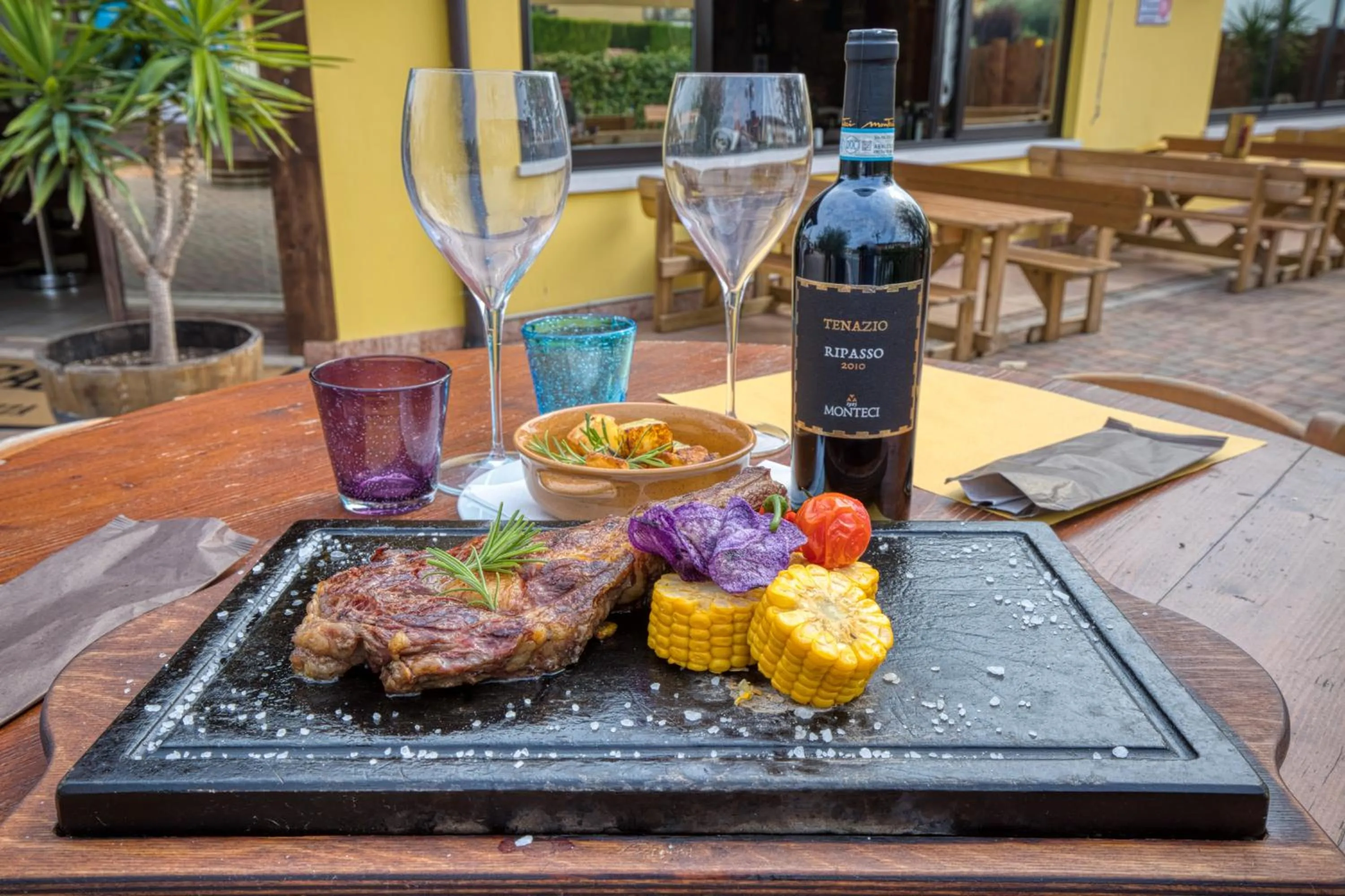 Restaurant/places to eat in Hotel Casa Piantoni