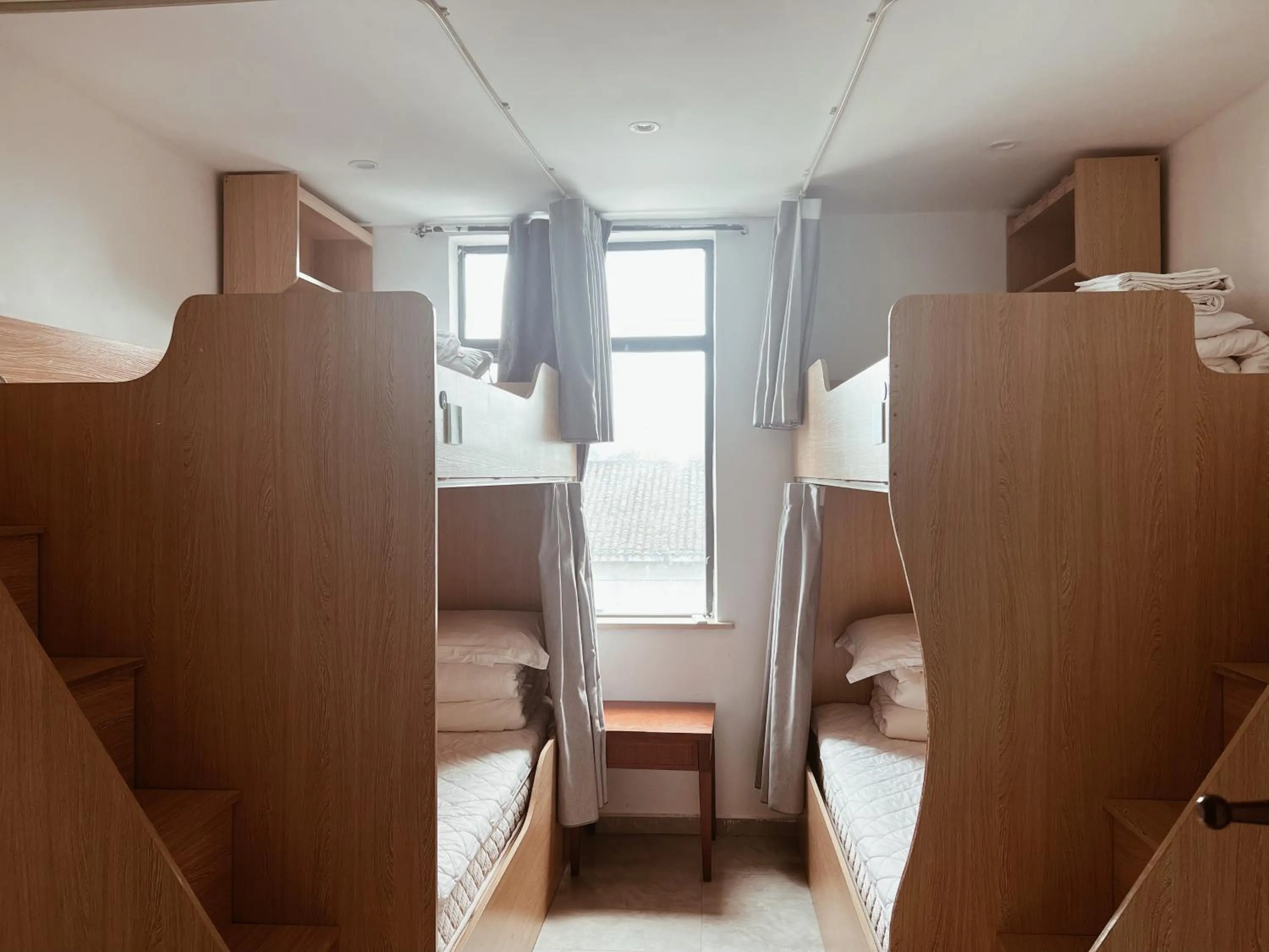 Bed in Jingdezhen International Youth Hostel