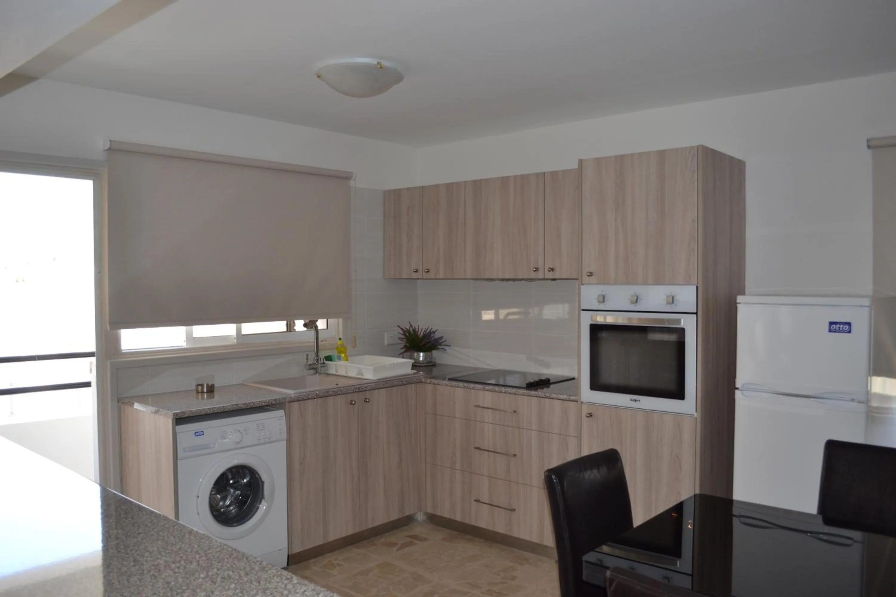 Kitchen or kitchenette in Marianna Hotel Apartments