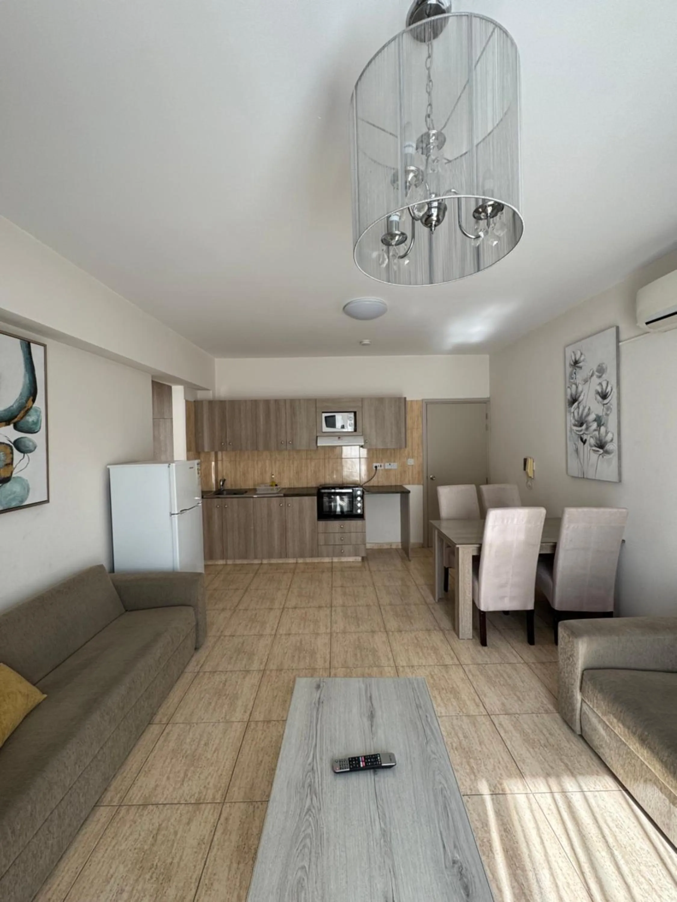 Kitchen or kitchenette in Marianna Hotel Apartments