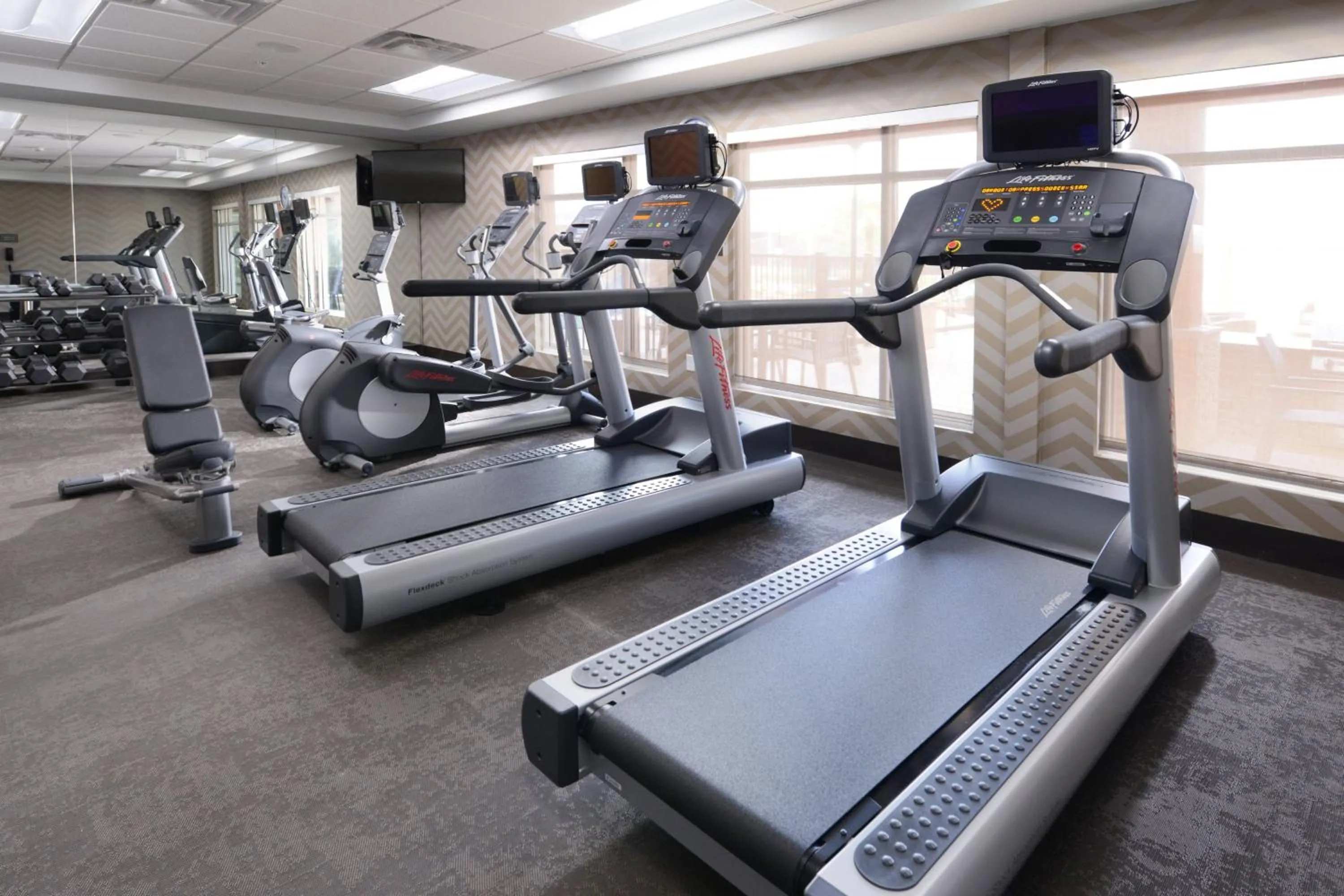 Fitness centre/facilities in Residence Inn by Marriott Houston Pasadena
