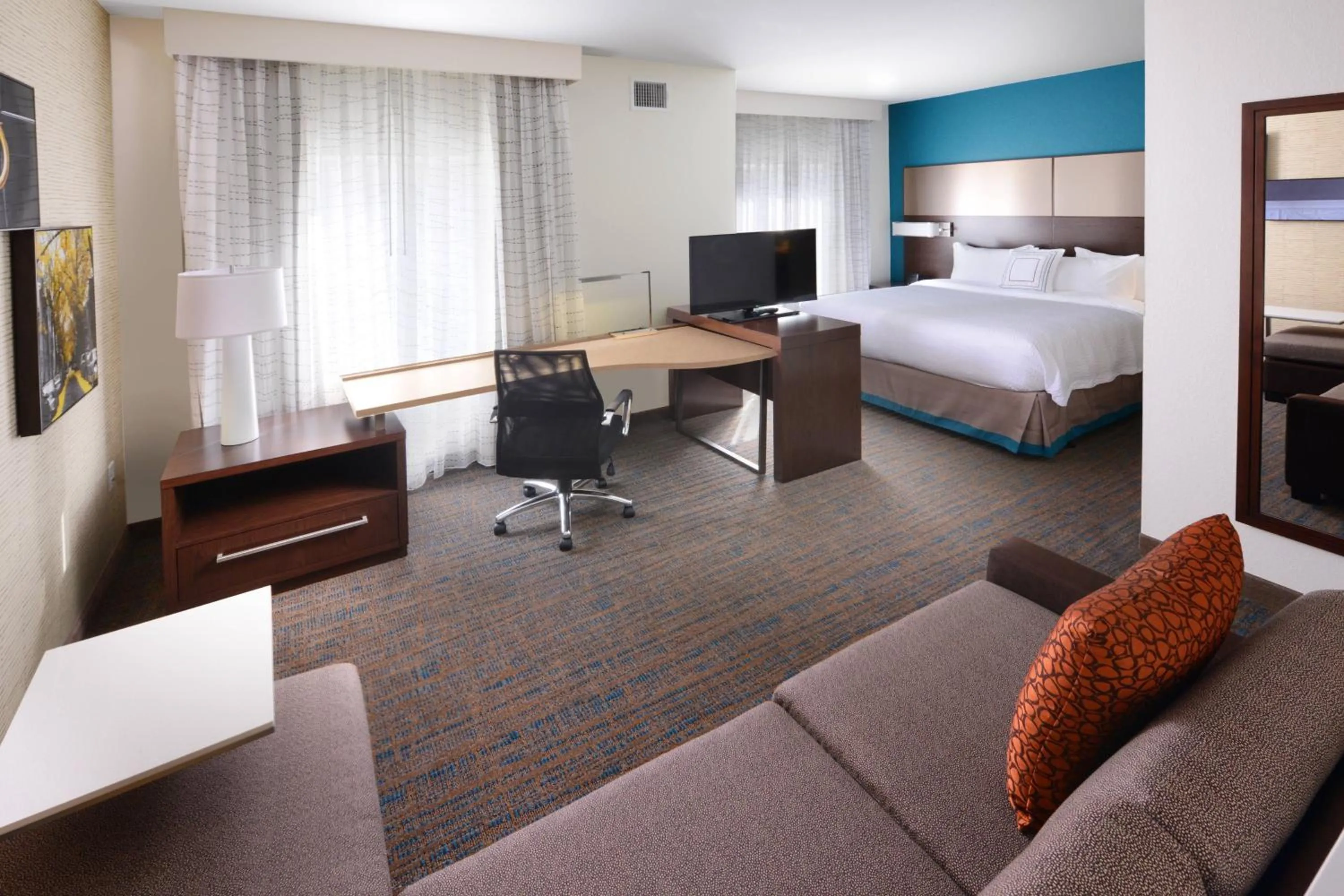 Photo of the whole room, Bed in Residence Inn by Marriott Houston Pasadena