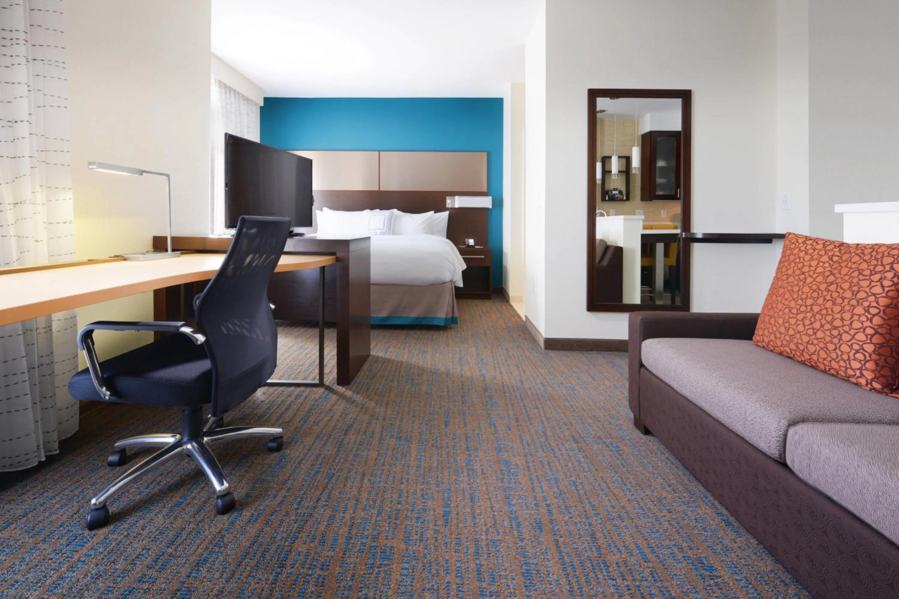 Photo of the whole room, Bed in Residence Inn by Marriott Houston Pasadena