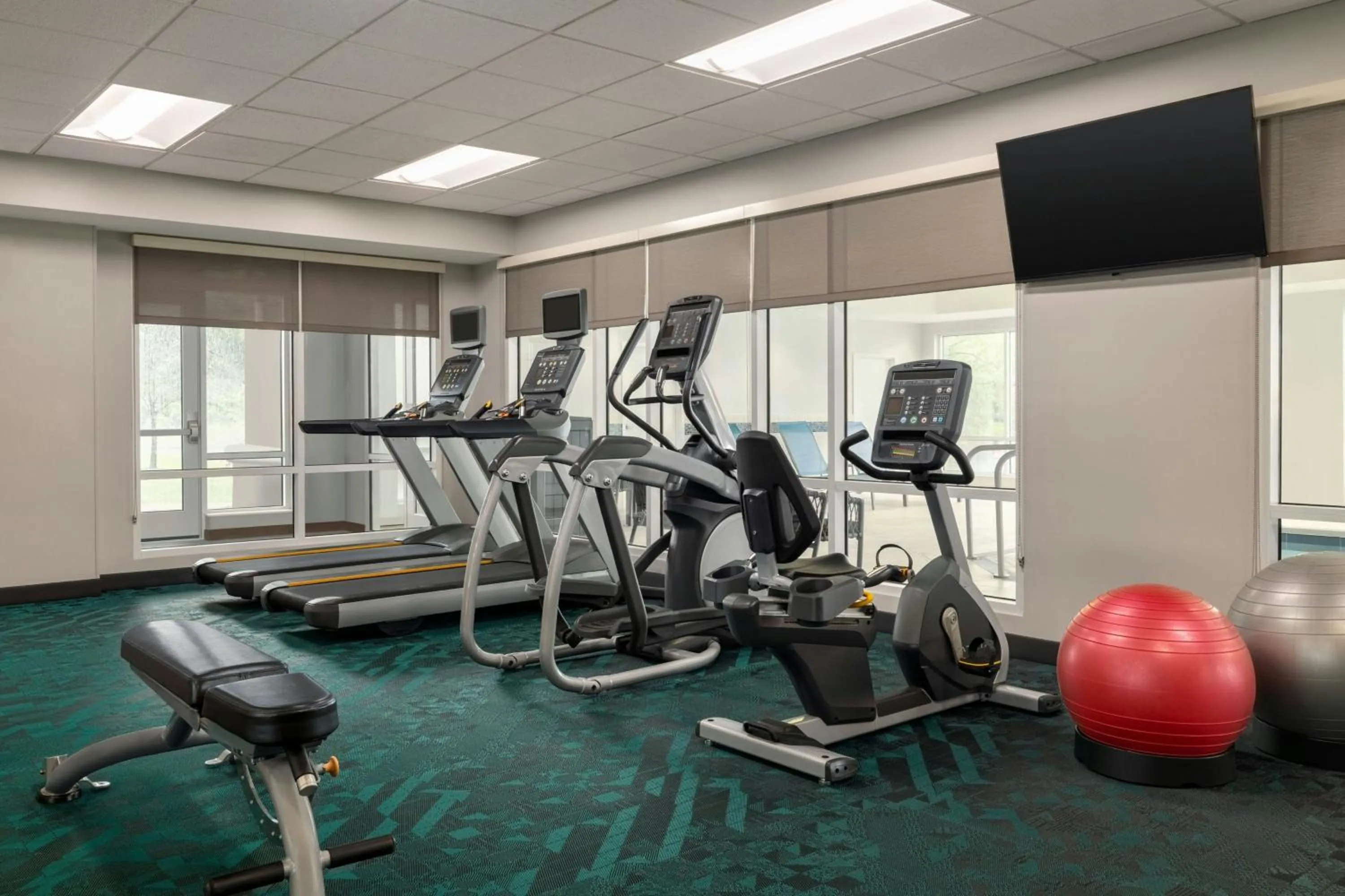 Fitness centre/facilities in TownePlace Suites by Marriott Pittsburgh Harmarville