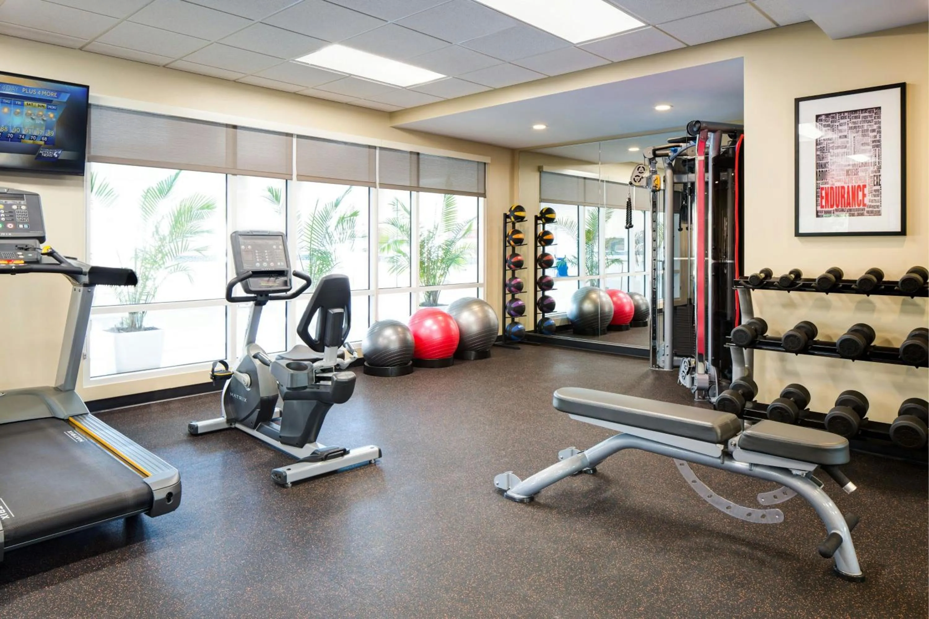 Fitness centre/facilities in TownePlace Suites by Marriott Pittsburgh Harmarville