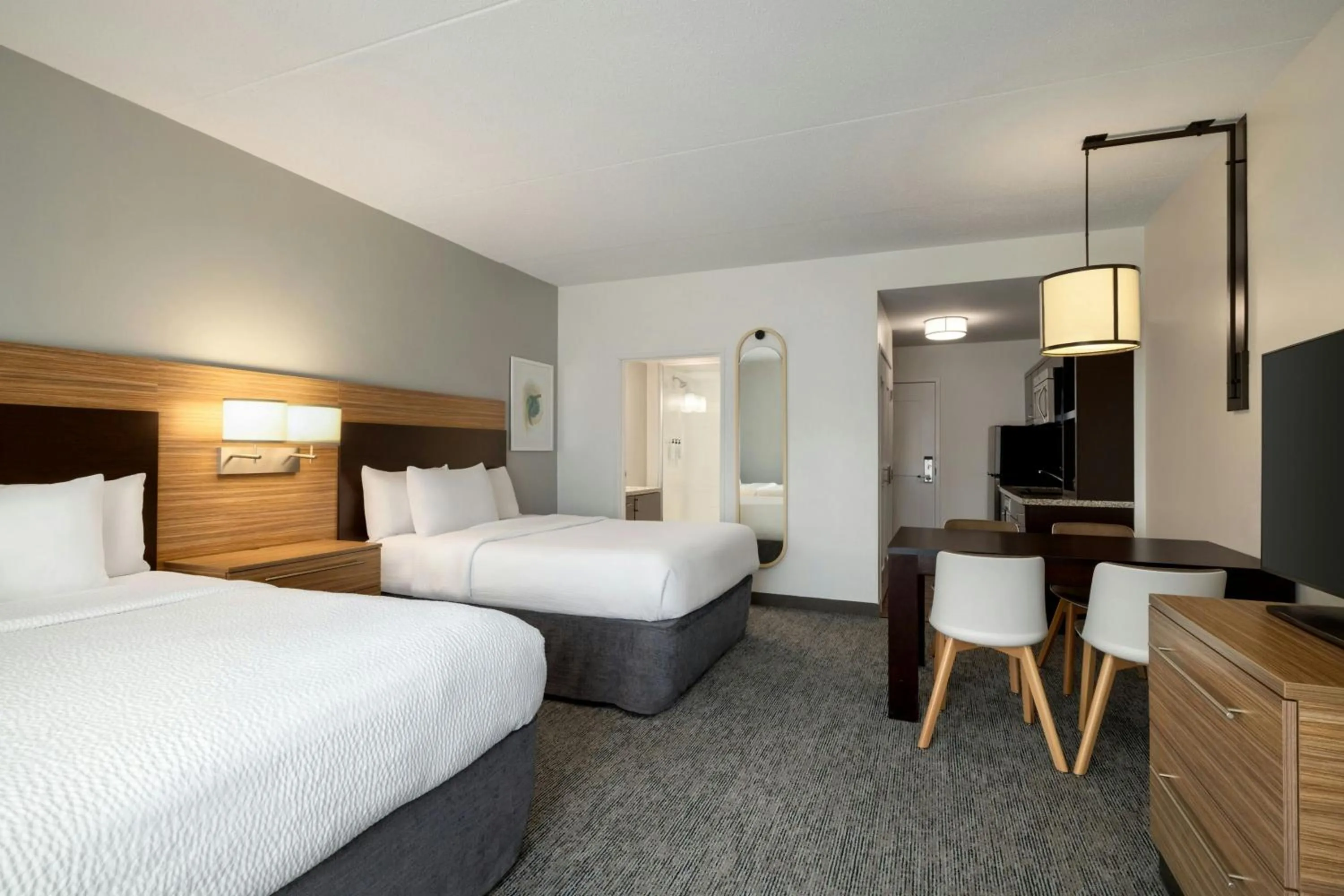 Photo of the whole room, Bed in TownePlace Suites by Marriott Pittsburgh Harmarville