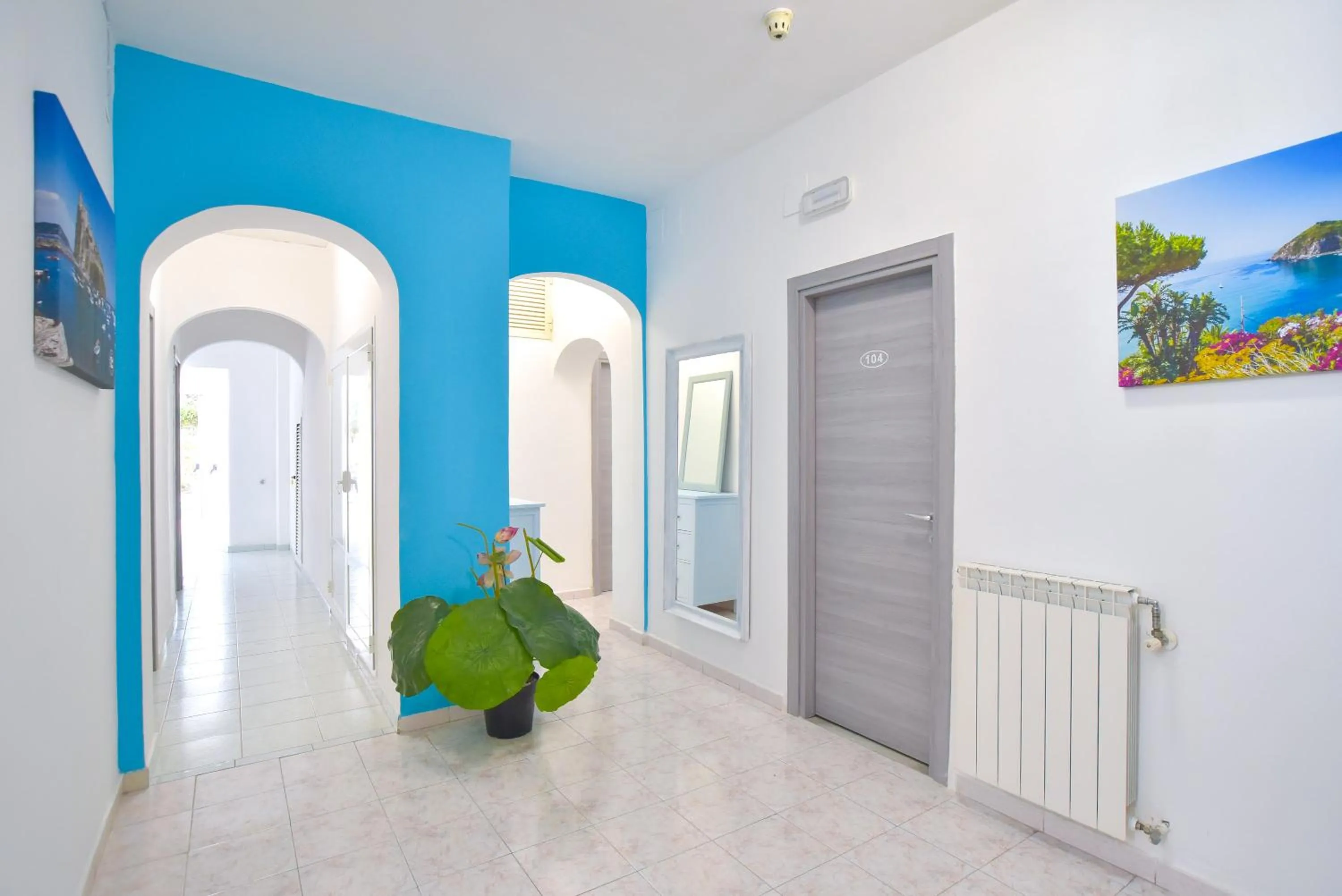 Decorative detail in Charme Hotel La Villa Tina