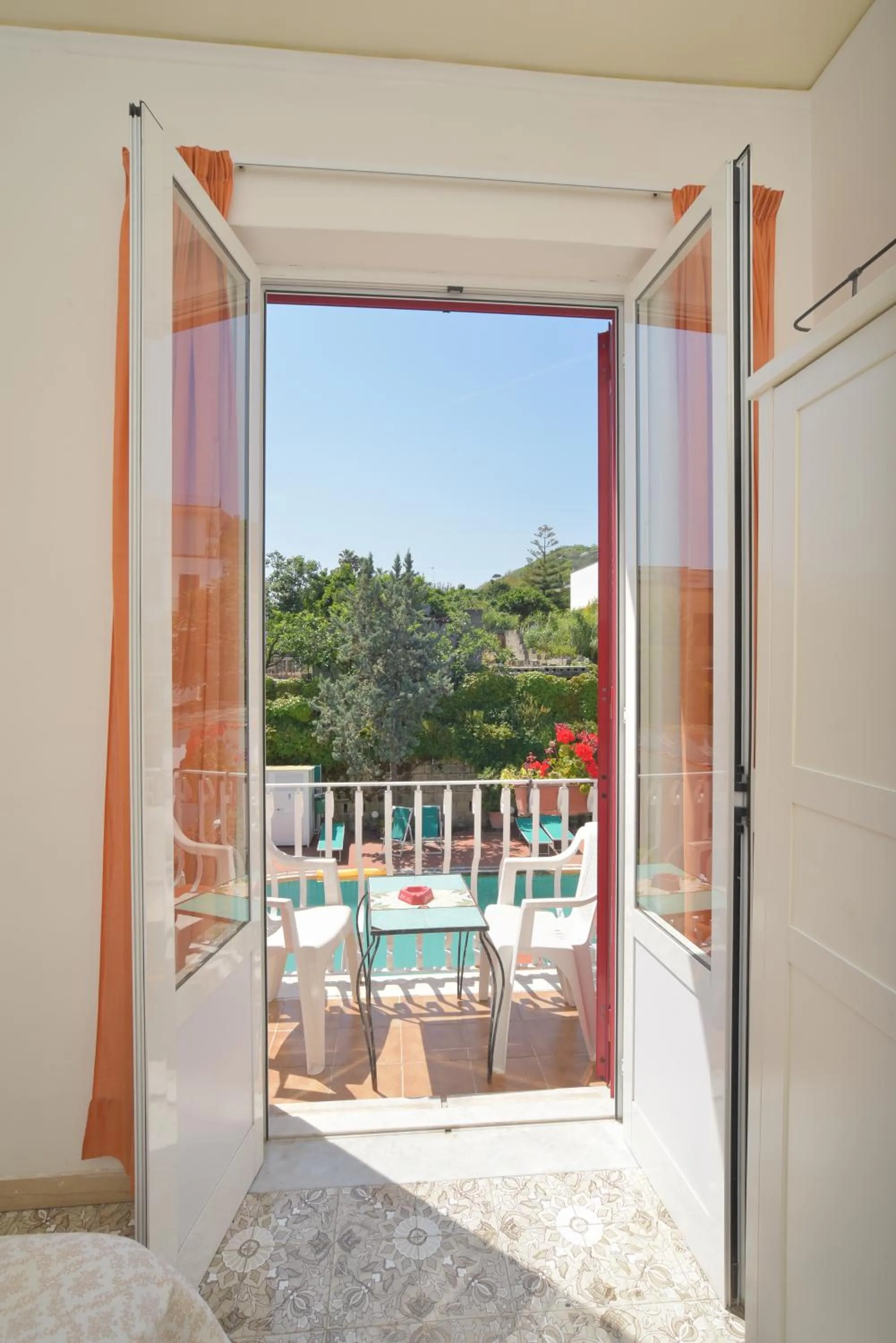 Balcony/Terrace in Charme Hotel La Villa Tina