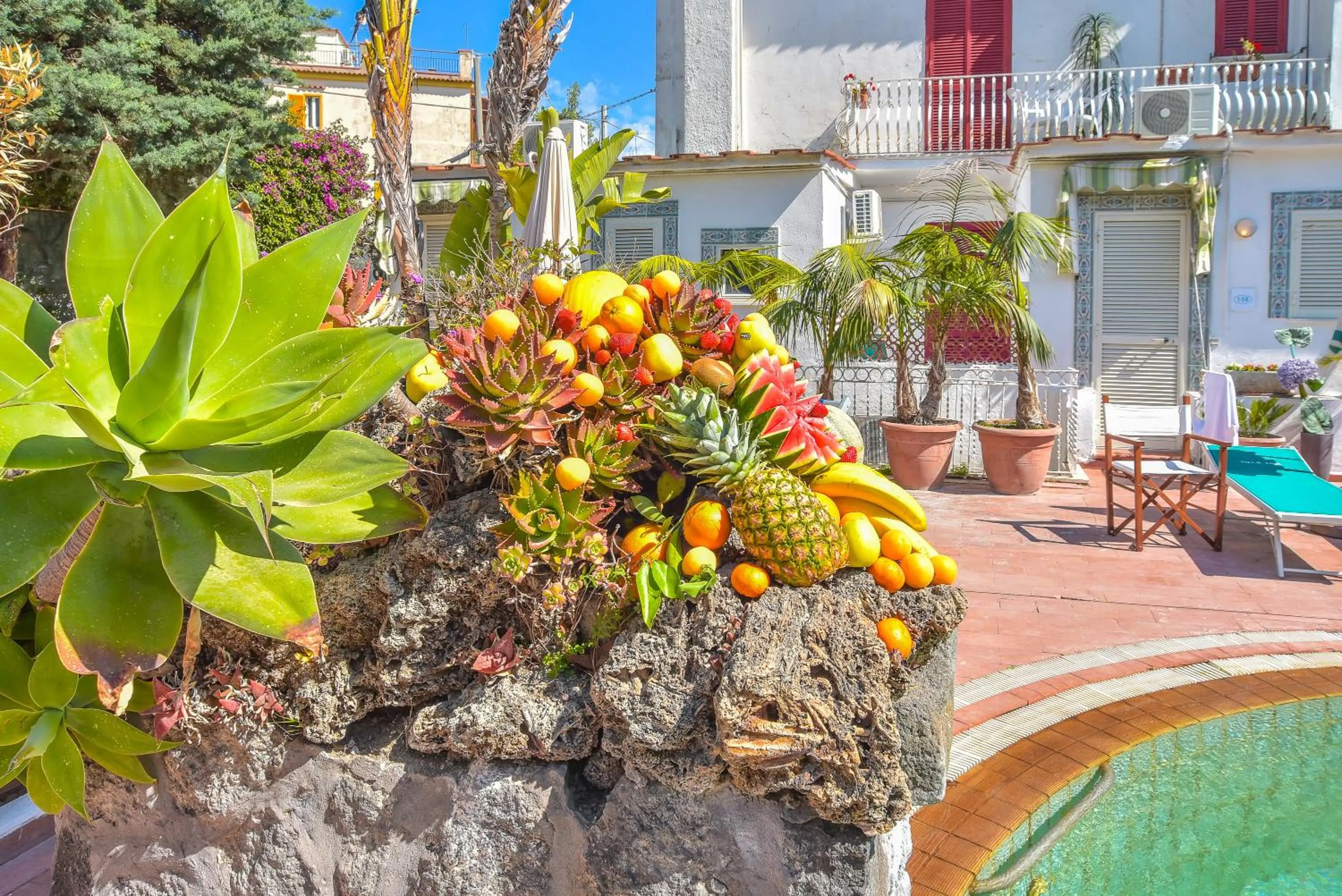Swimming pool in Charme Hotel La Villa Tina