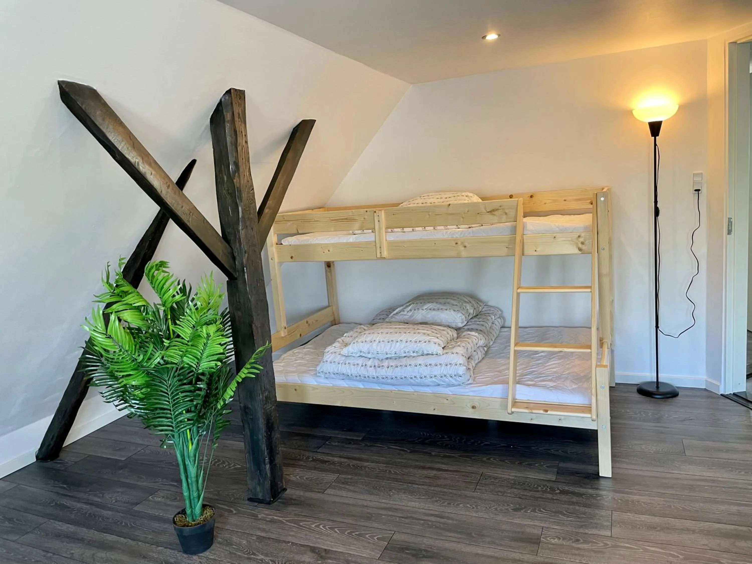 Bedroom, Bed in Hestkær Family Rooms