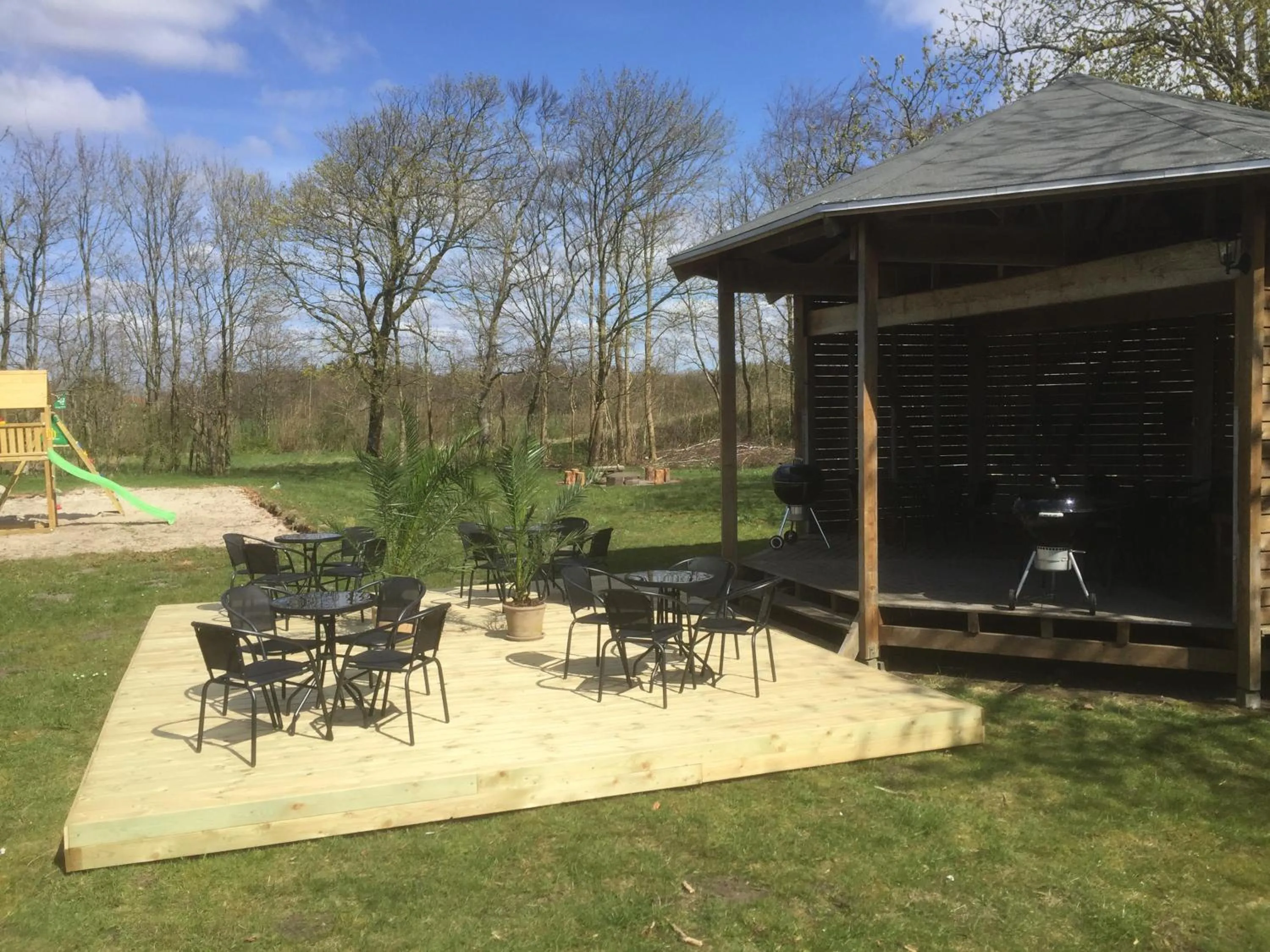 BBQ facilities in Hestkær Family Rooms
