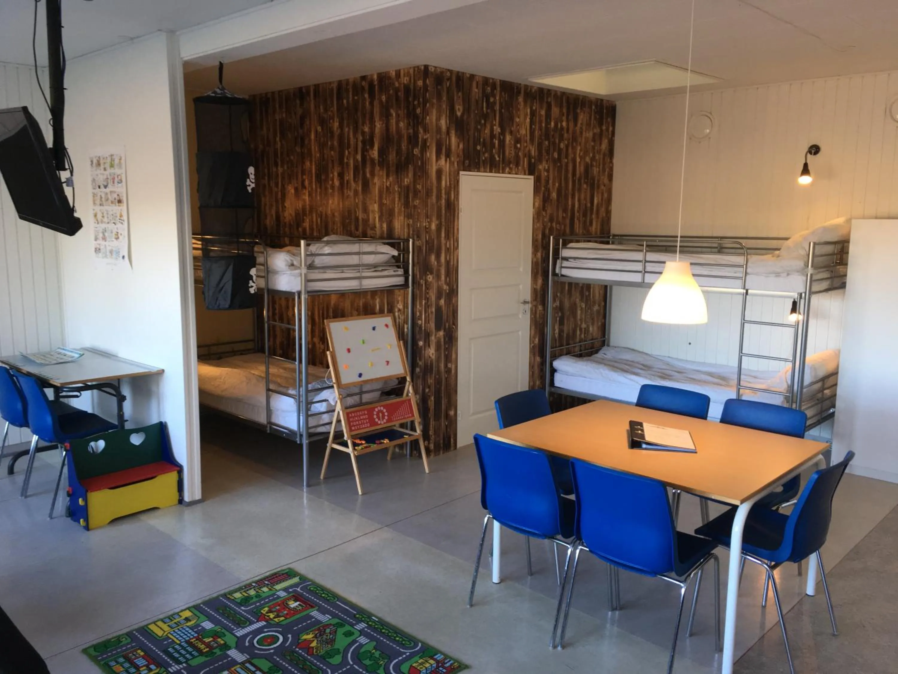 Seating area in Hestkær Family Rooms