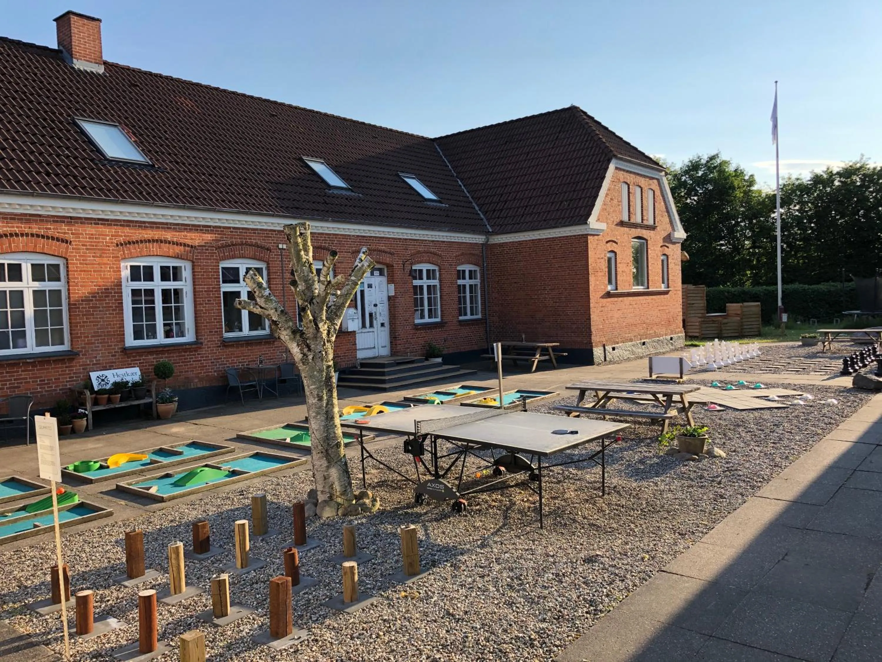 Property building in Hestkær Family Rooms