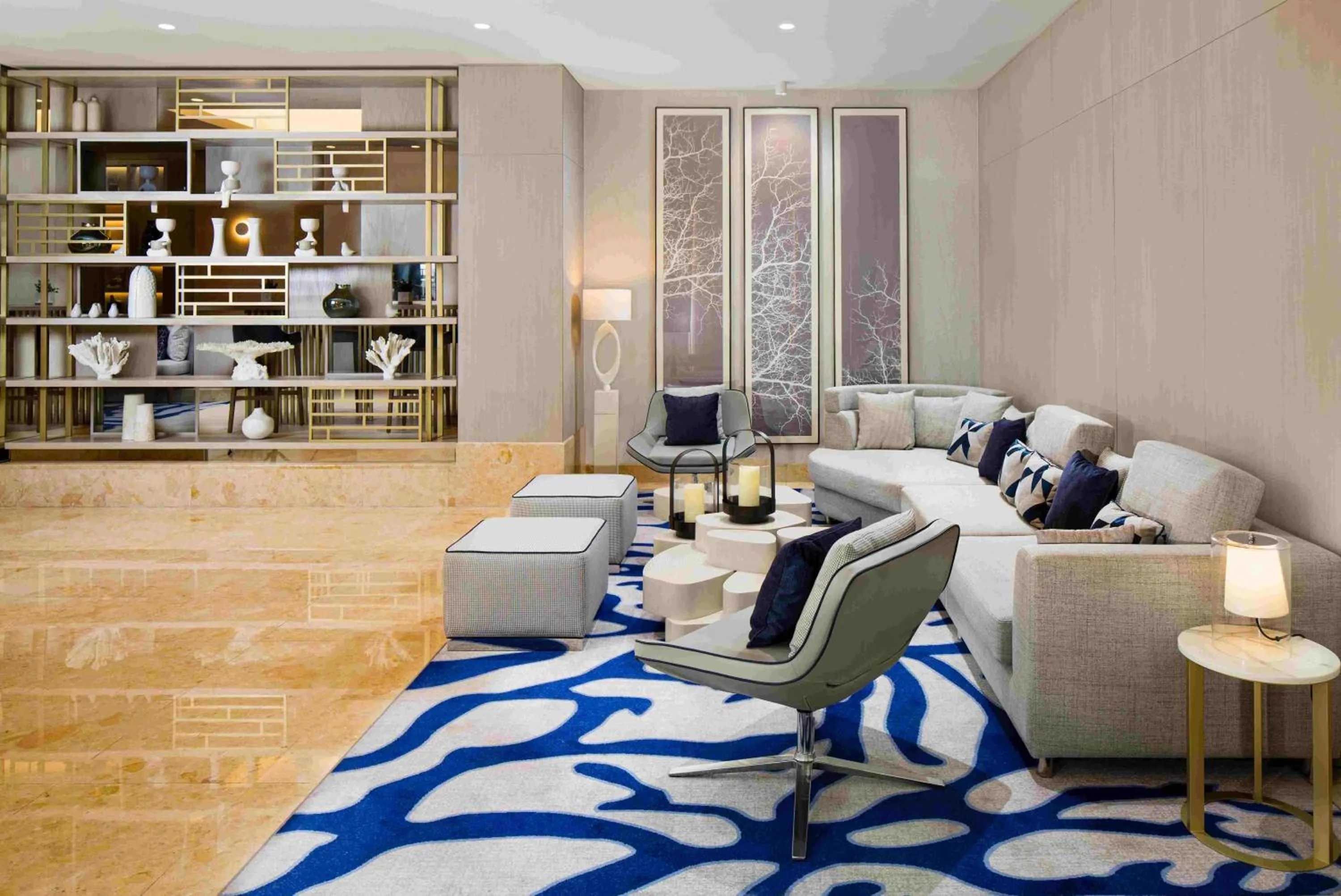 Lobby or reception in Beach Rotana – All Suites