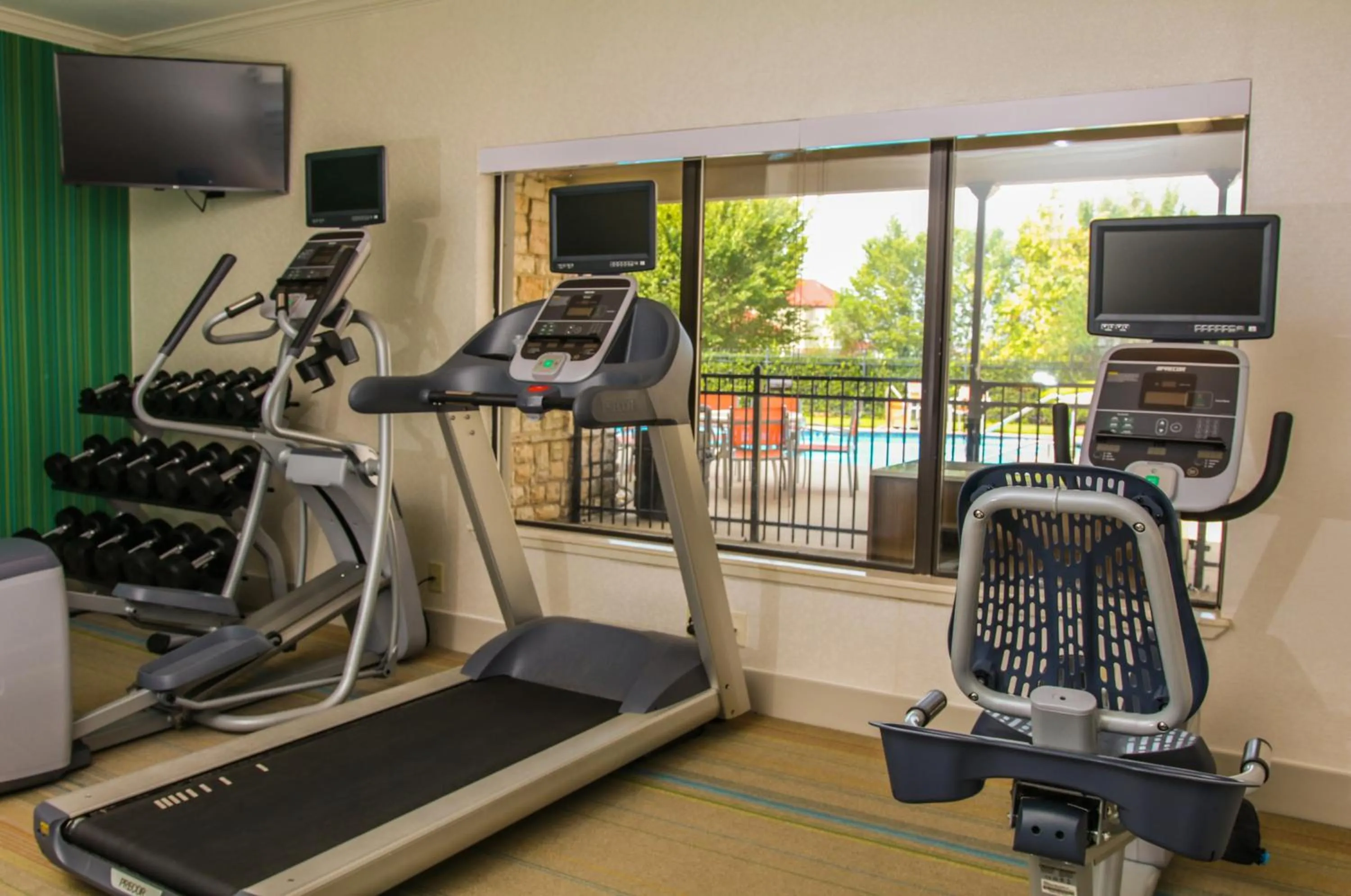 Fitness centre/facilities in Holiday Inn Express Hotel & Suites Greenville by IHG