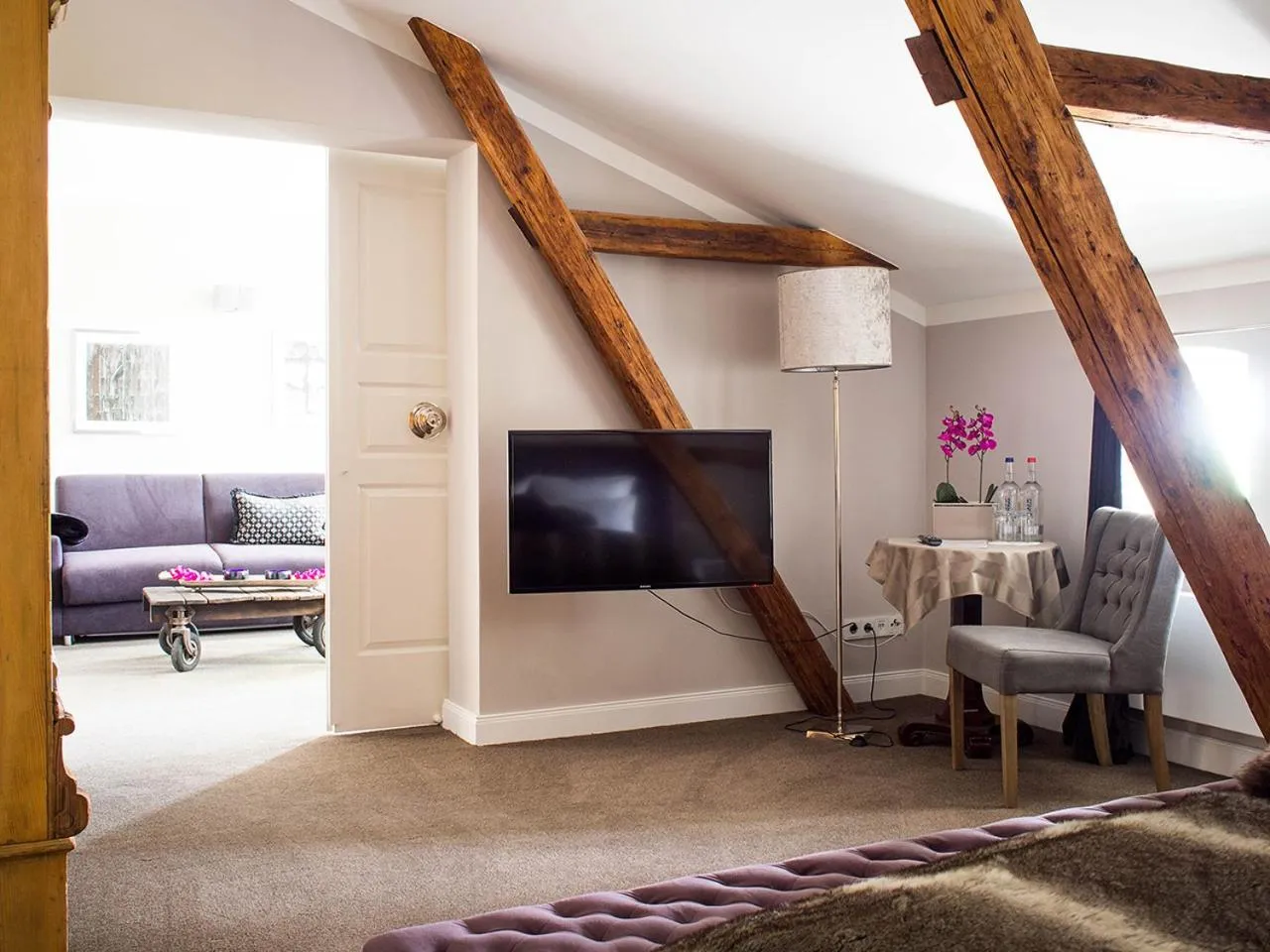 Living room in Herrenhaus Gut Neuruppersdorf