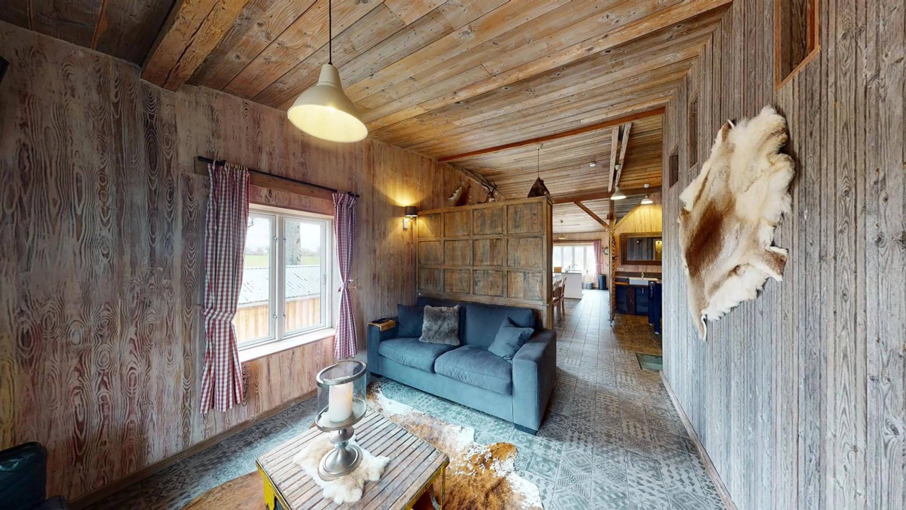 Living room in Herrenhaus Gut Neuruppersdorf