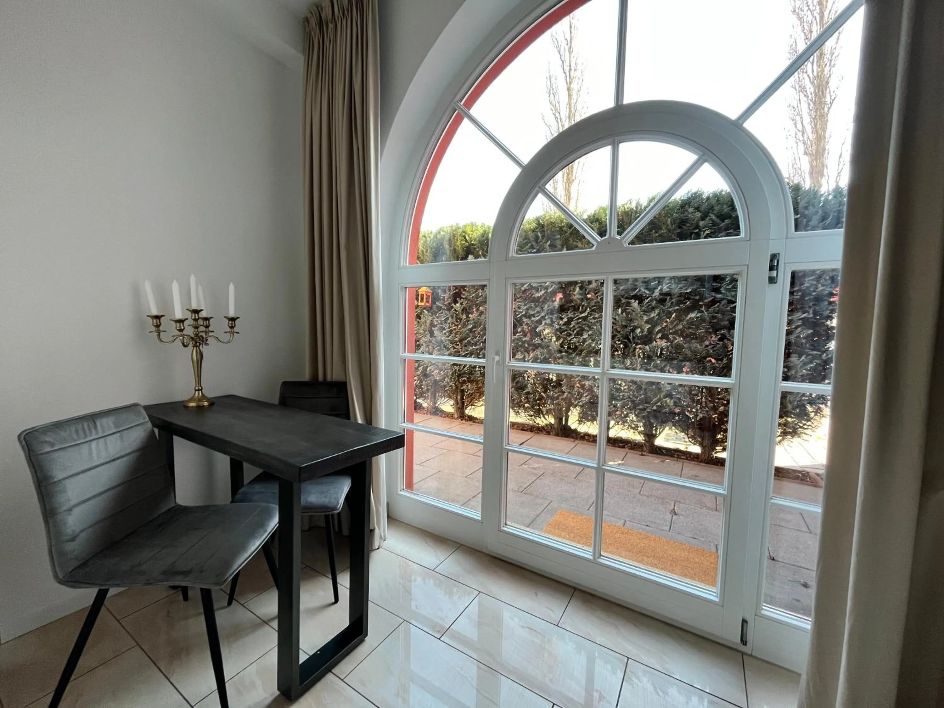 Balcony/Terrace in Villa am Park Apartment