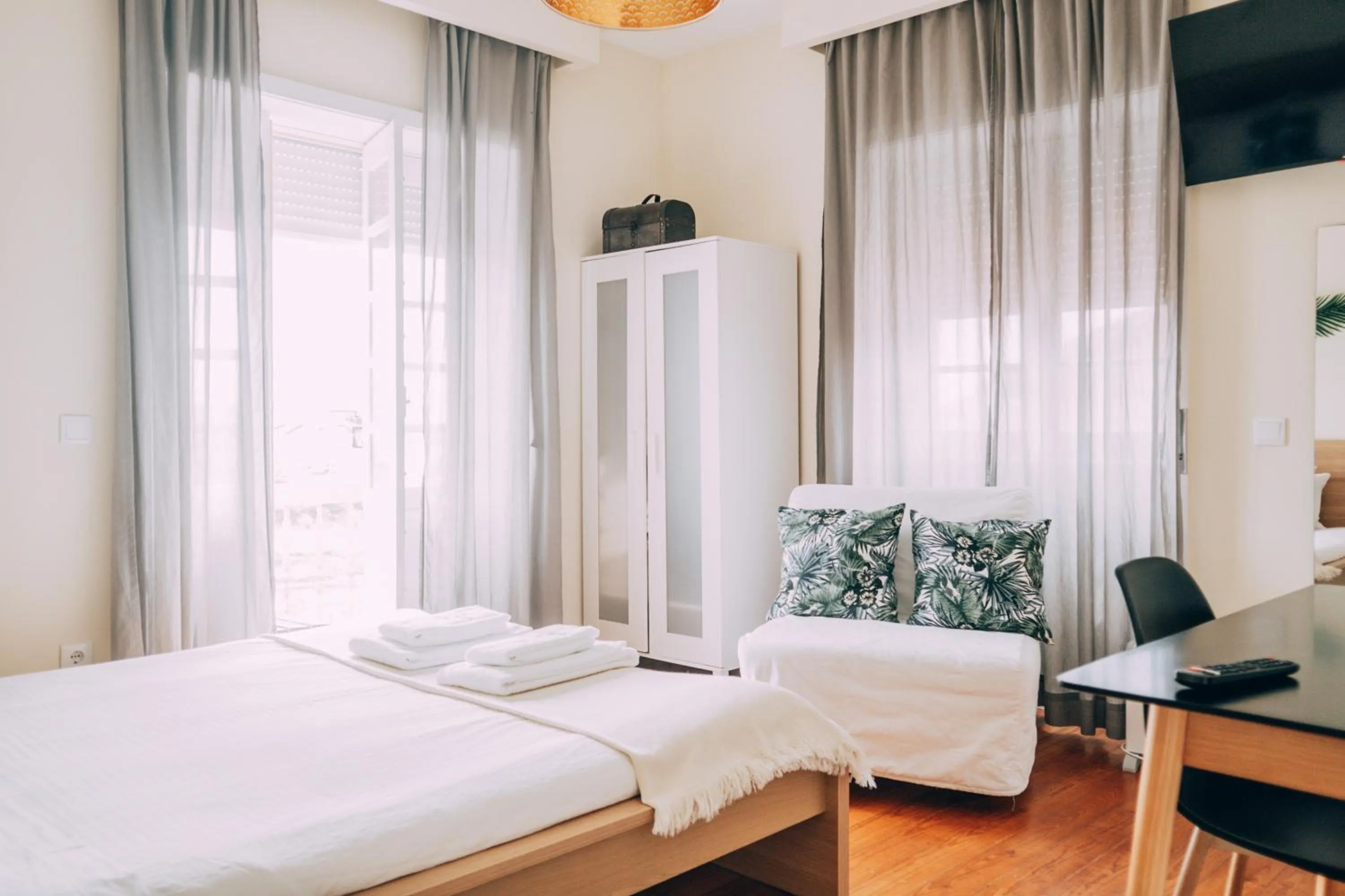 Bed in Green Coast Surf House