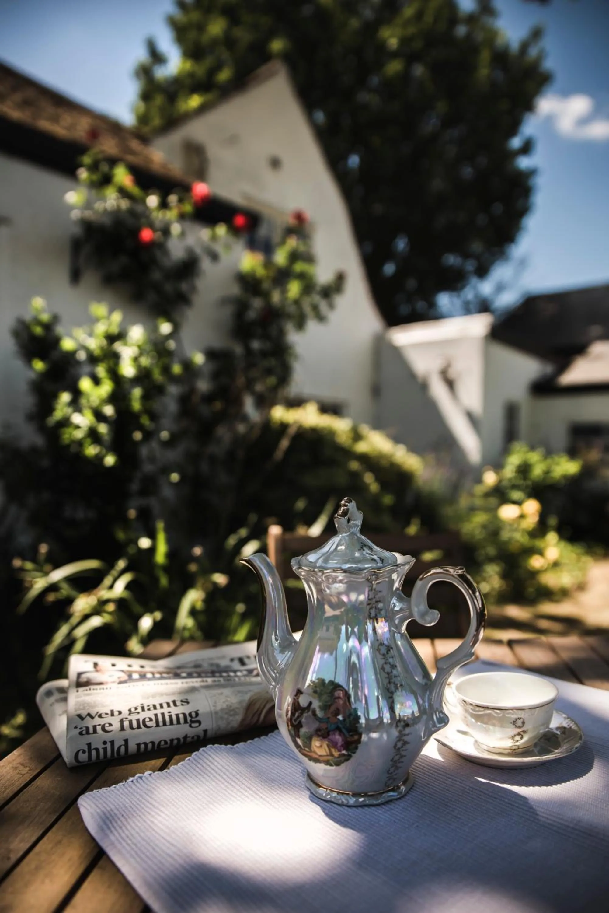 Bird's eye view in The Jasmine Room