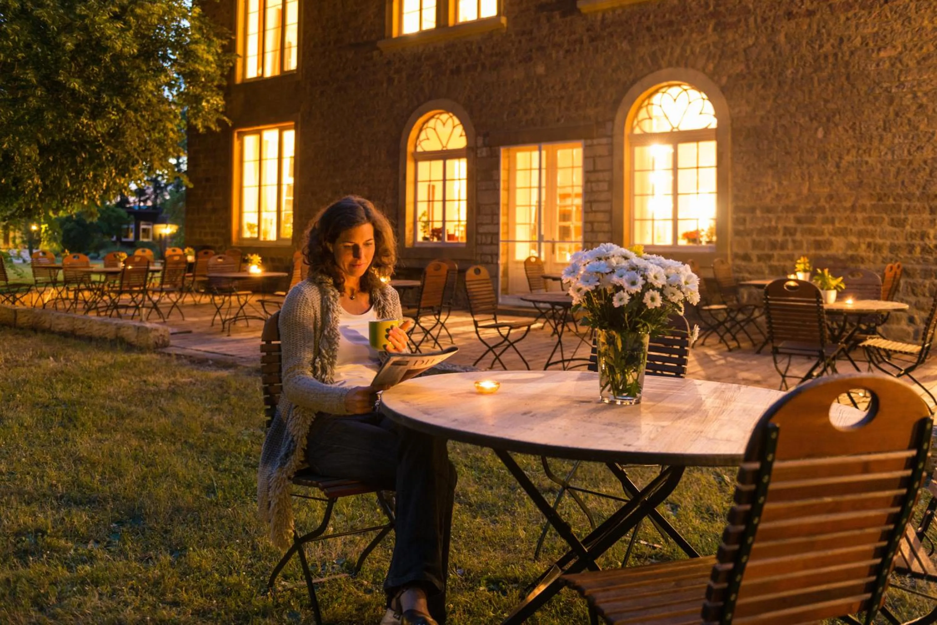 Garden in Menschels Vitalresort