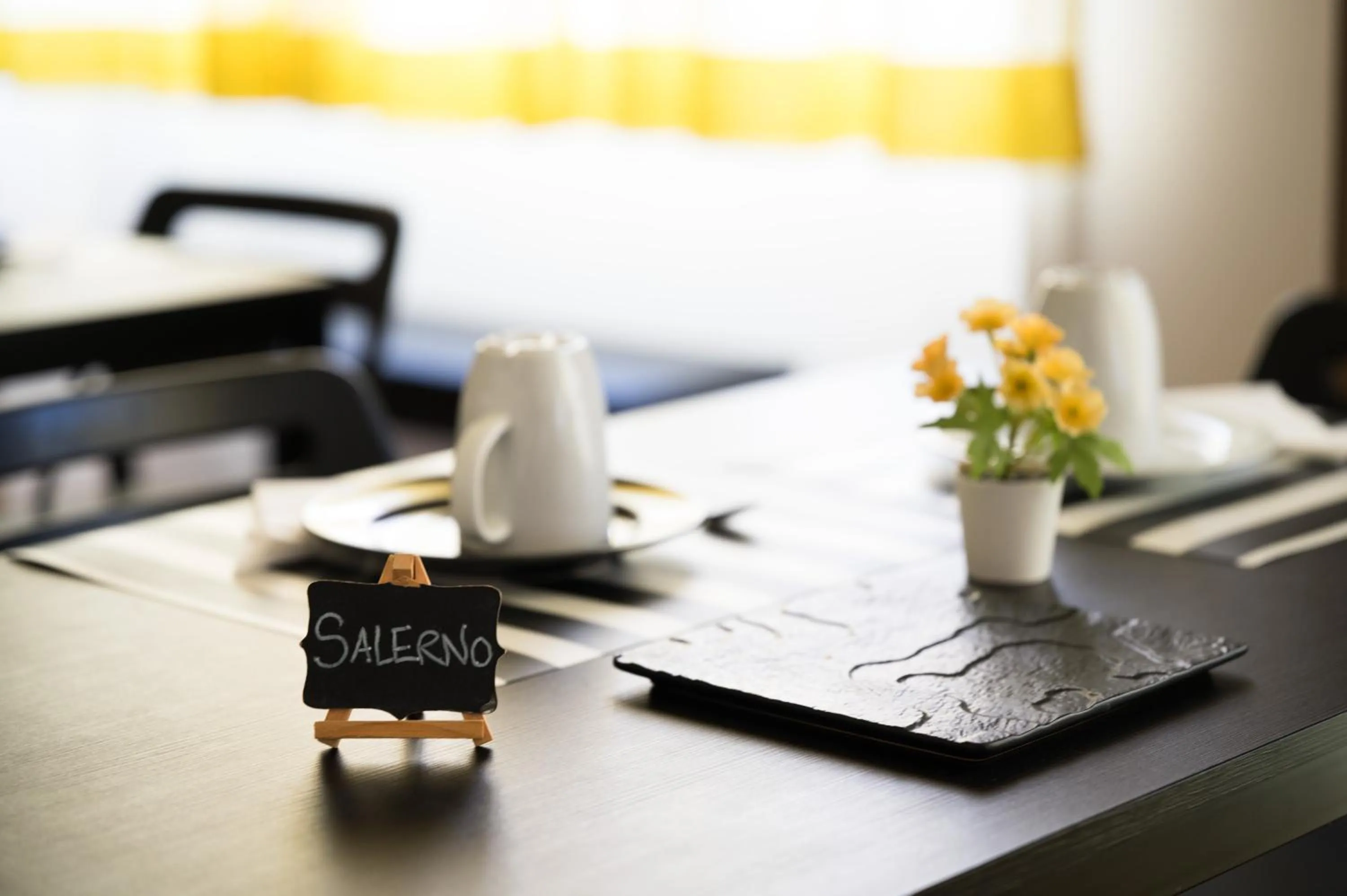 Living room in Panoramic Rooms Salerno
