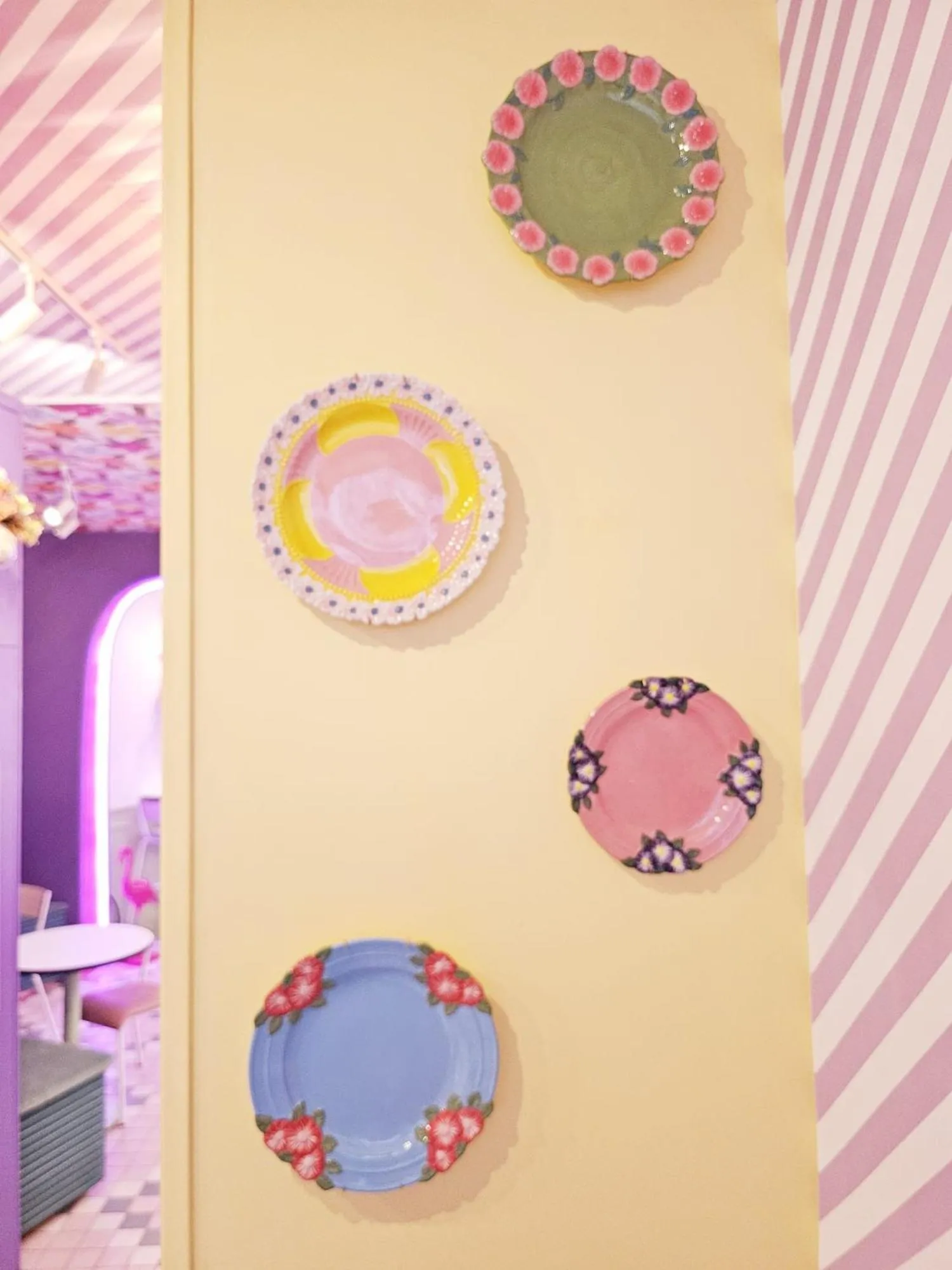 Decorative detail in Hotel La Petite Rosa