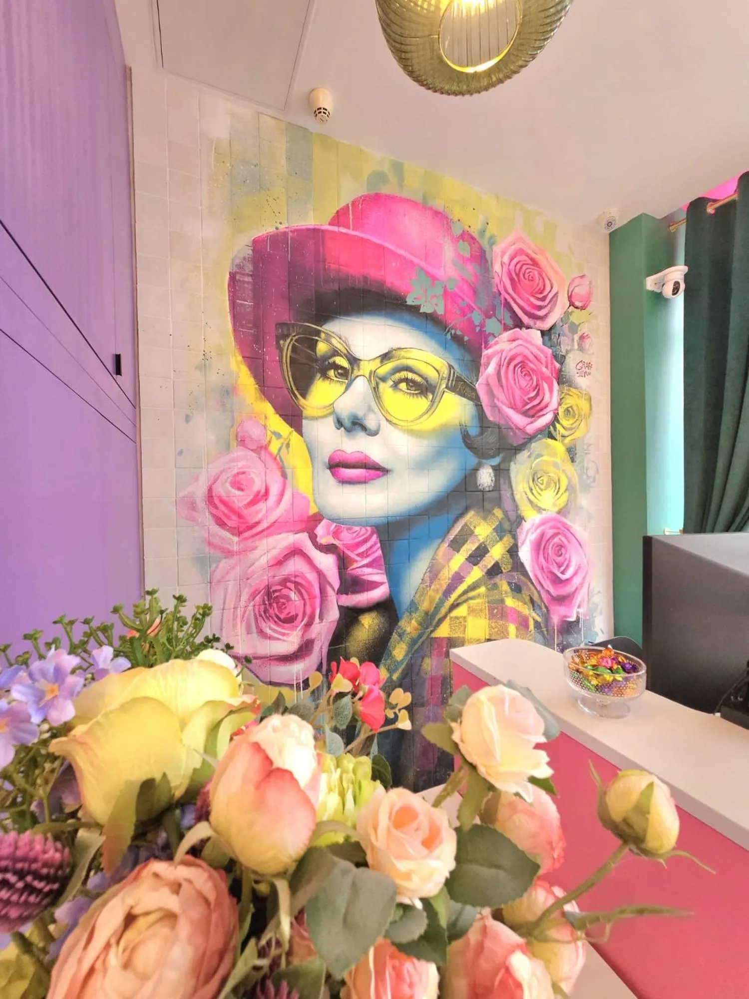 Lobby or reception in Hotel La Petite Rosa