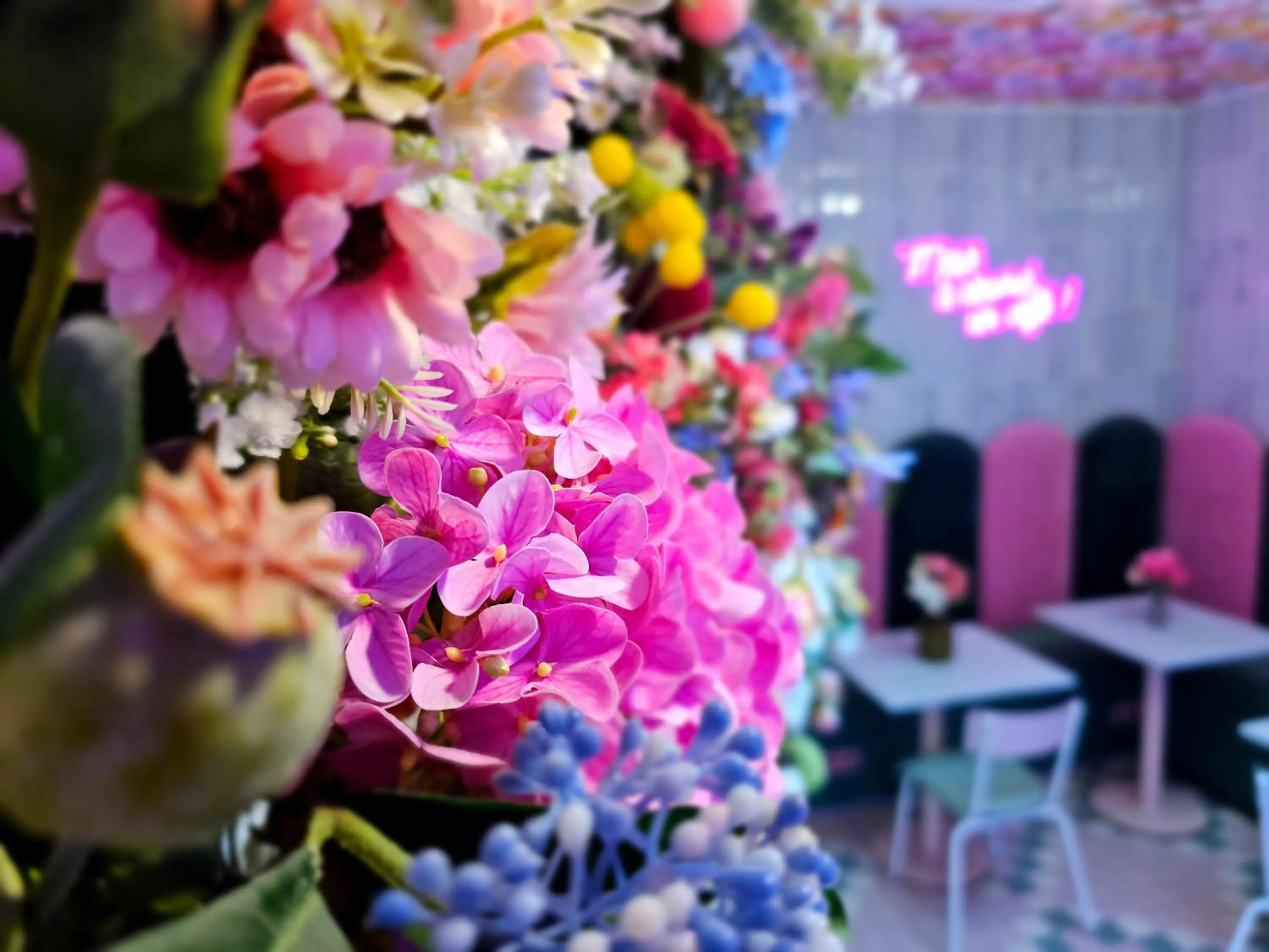 Decorative detail in Hotel La Petite Rosa