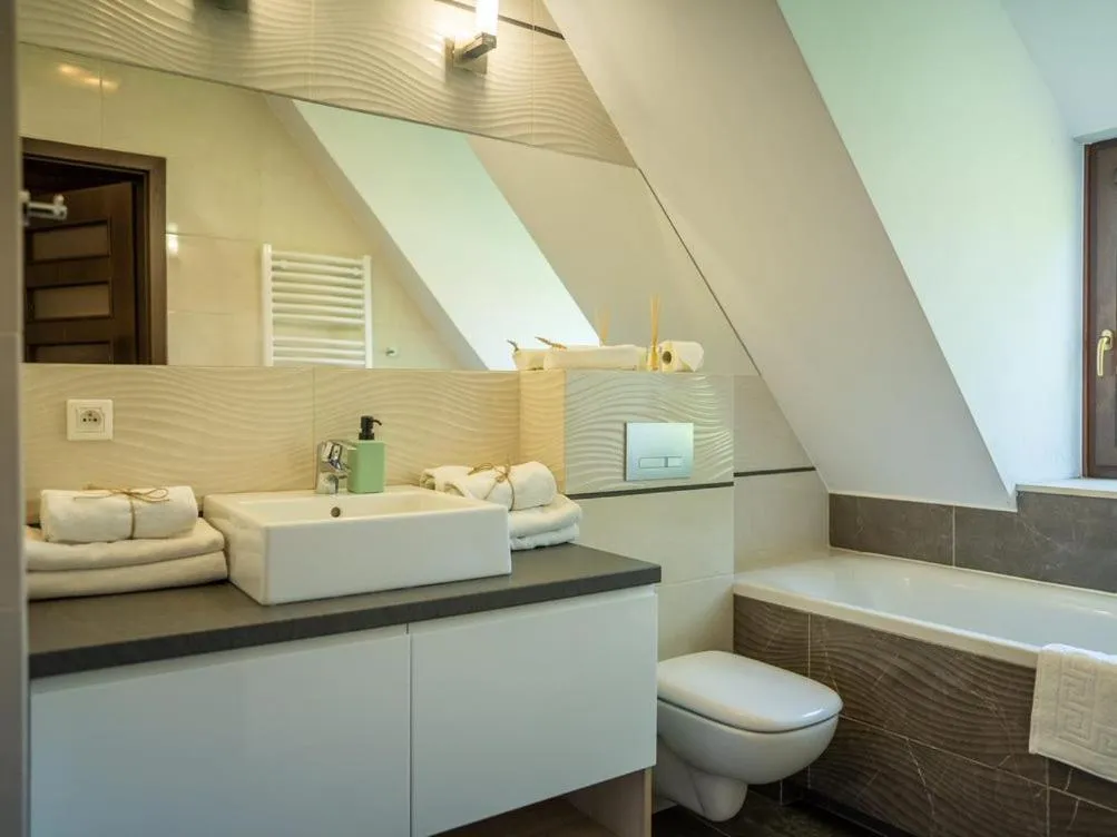 Bathroom in Spichlerz Bliźniaczy