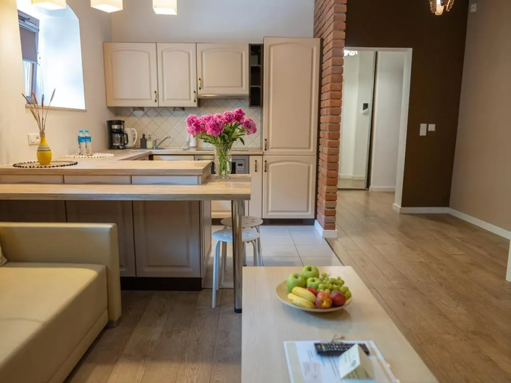 Kitchen or kitchenette in Spichlerz Bliźniaczy