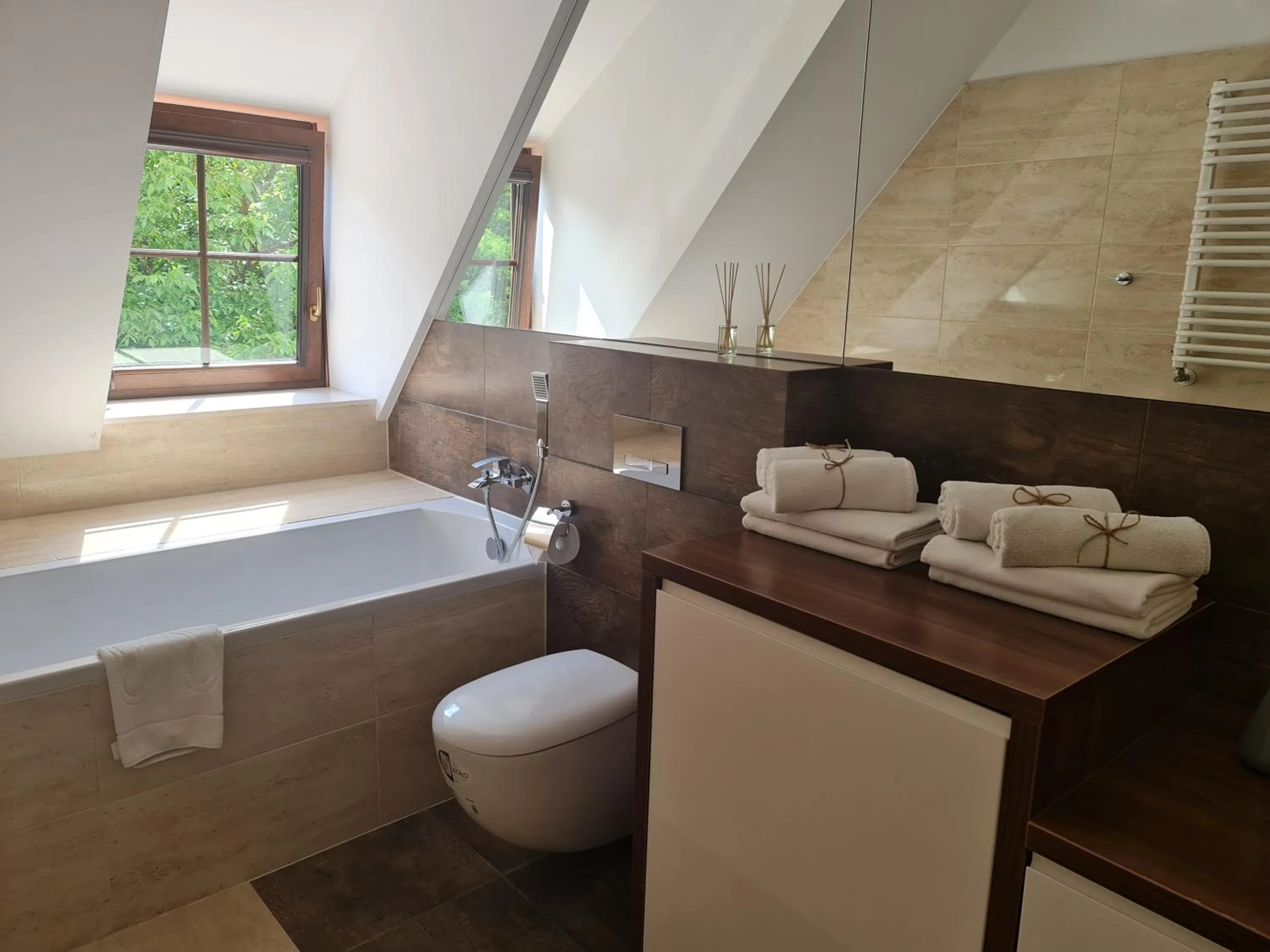 Bathroom in Spichlerz Bliźniaczy