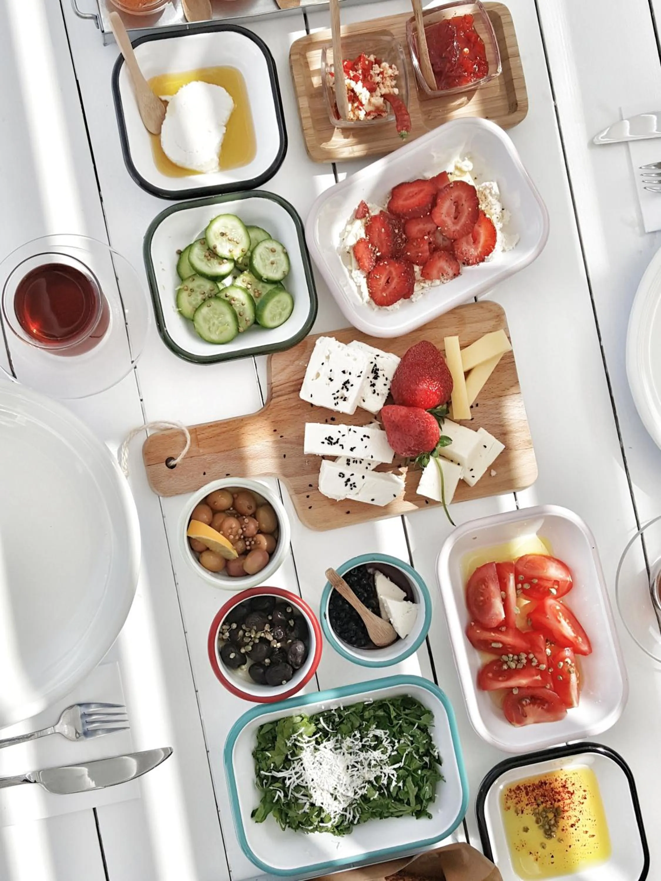 Breakfast in Peremere Alacati Otel