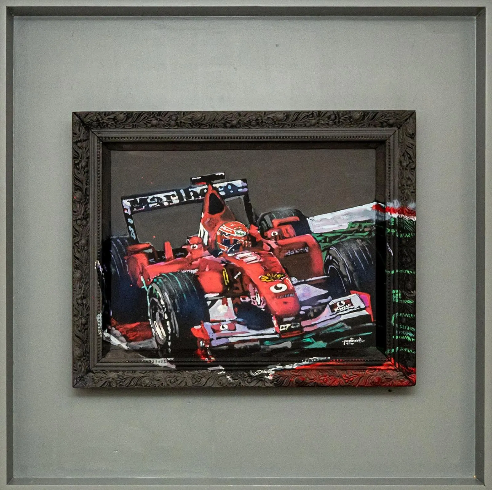 Decorative detail in Rise Urban Art Hotel