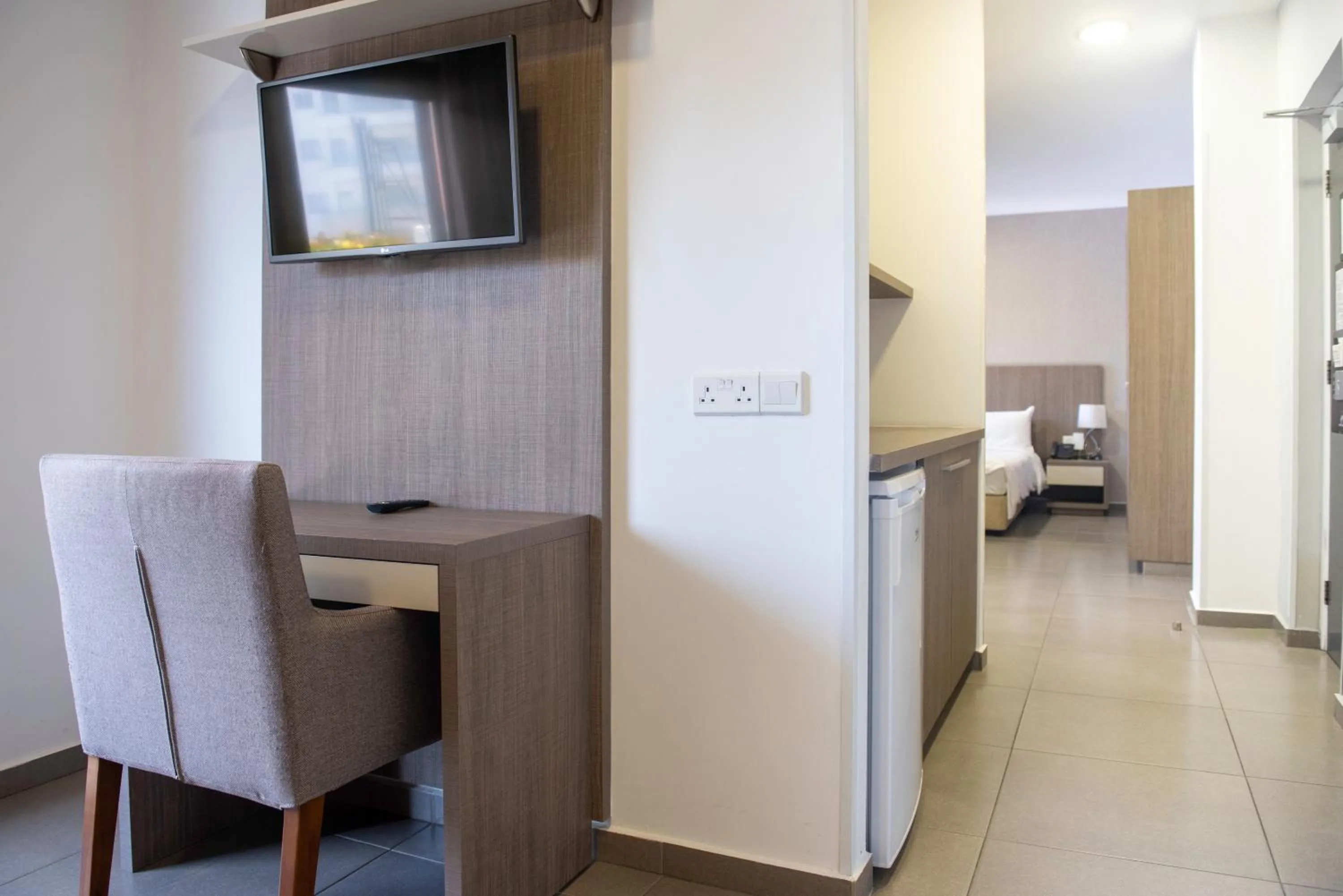 Living room, Bed in Rise Urban Art Hotel