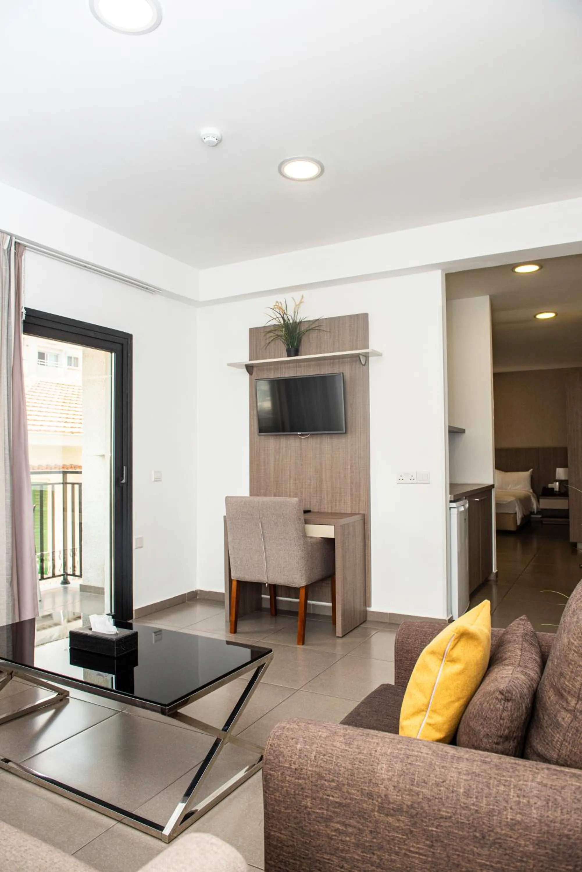 Living room in Rise Urban Art Hotel