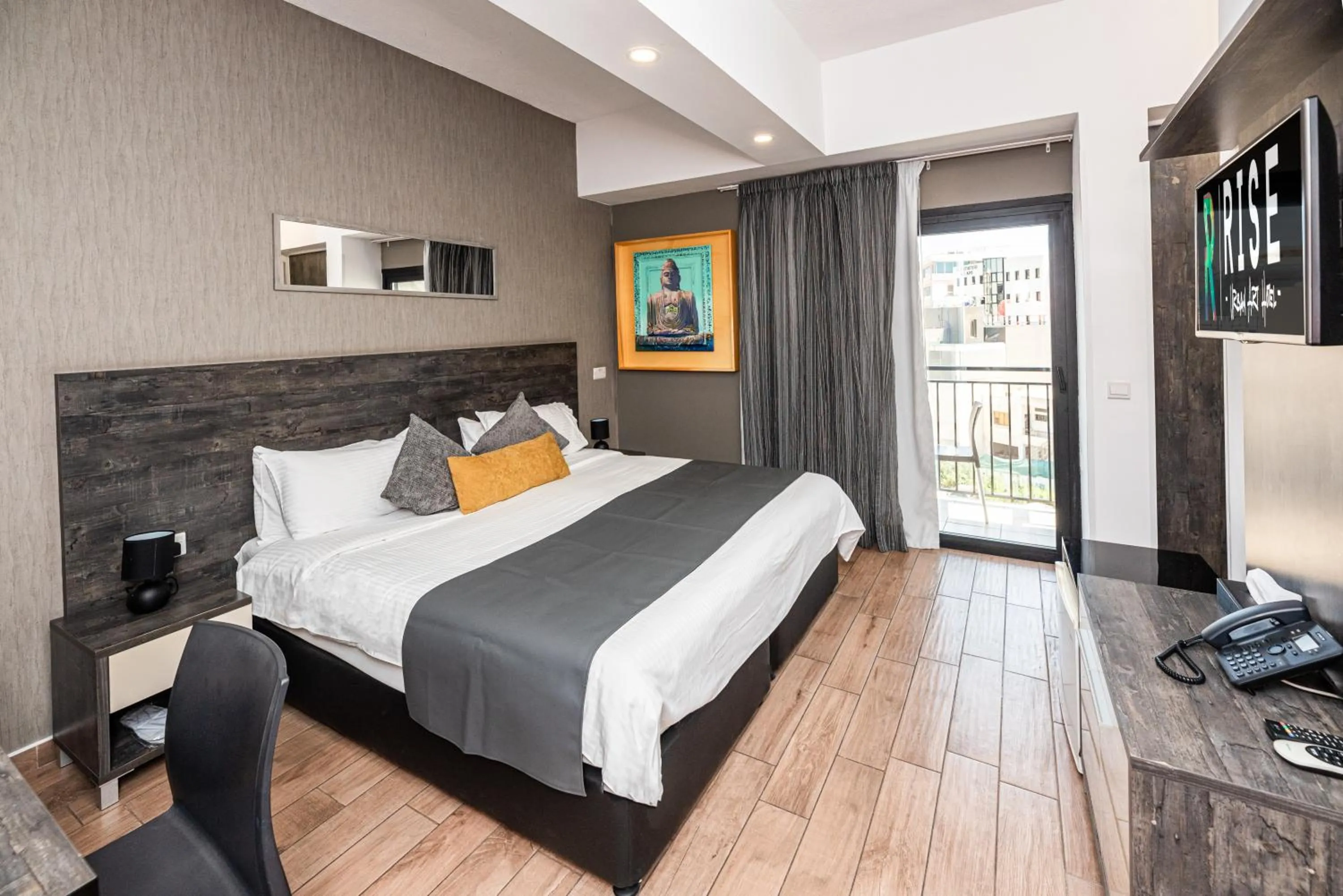 Bedroom, Bed in Rise Urban Art Hotel