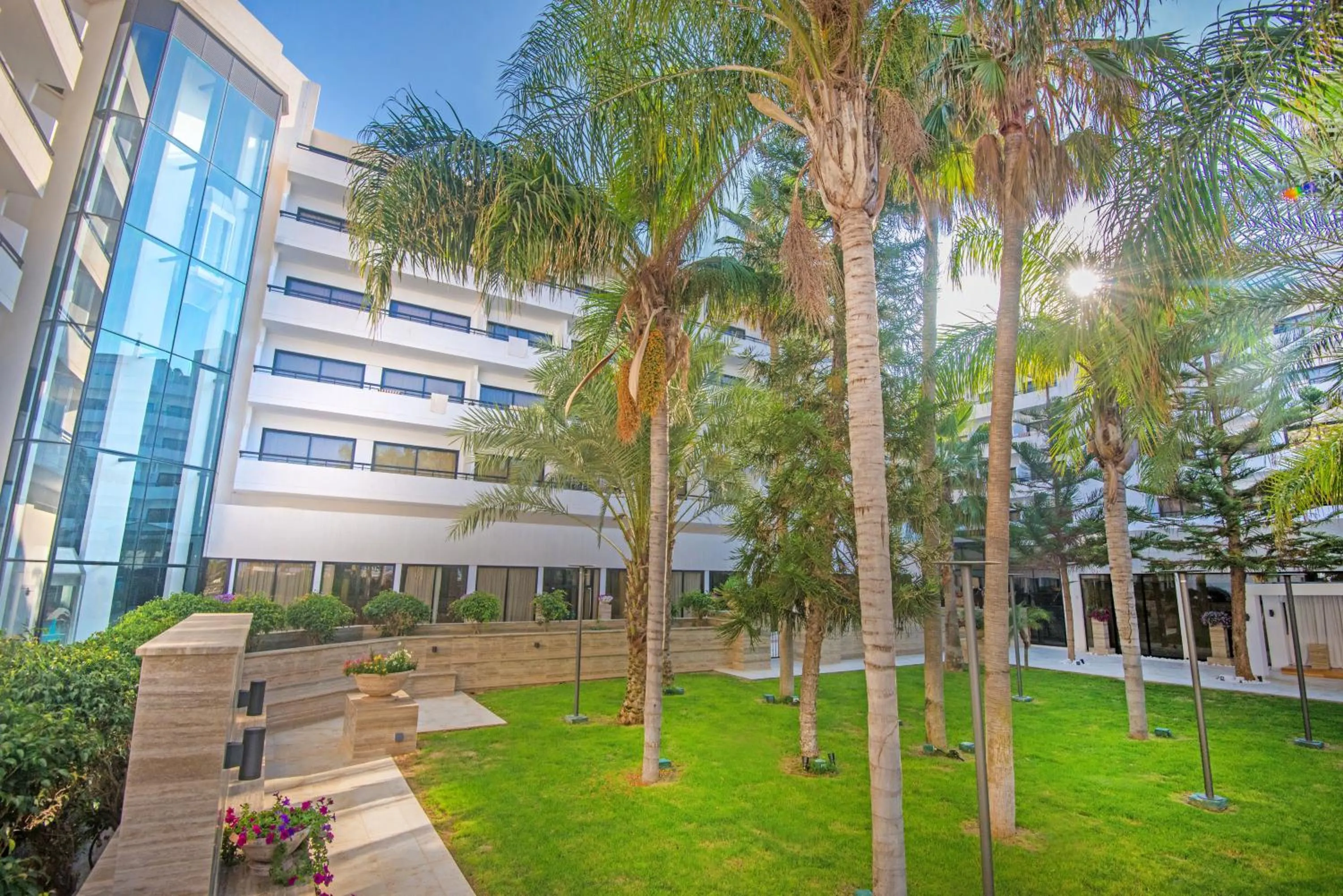 Property building in Adams Beach Hotel & Spa