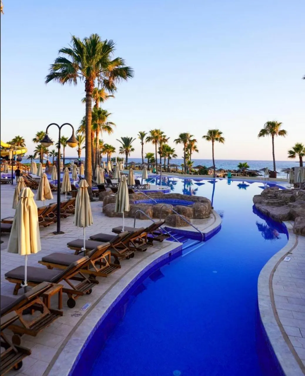 Swimming pool in Adams Beach Hotel & Spa