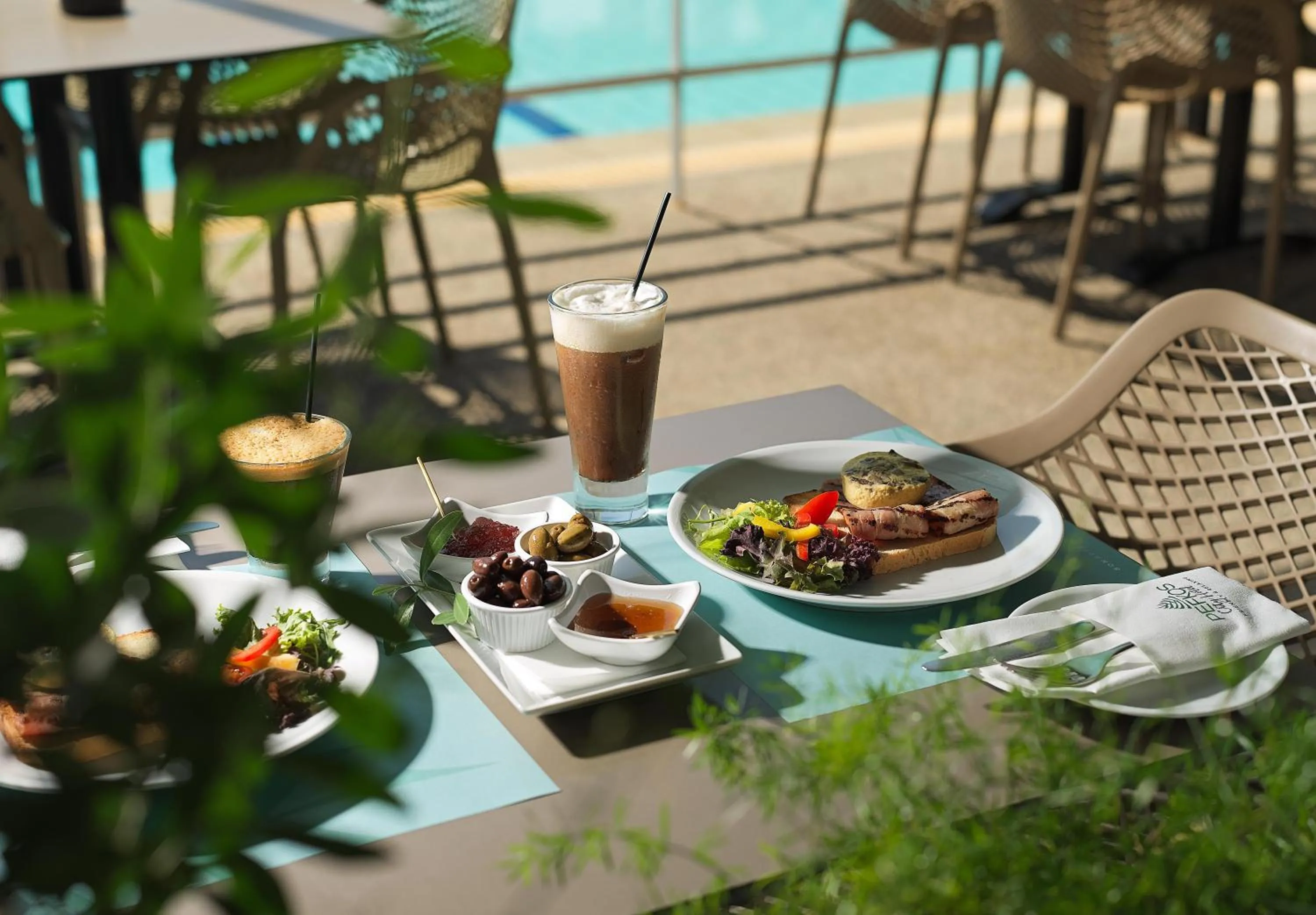 Restaurant/places to eat in Pefkos City Hotel