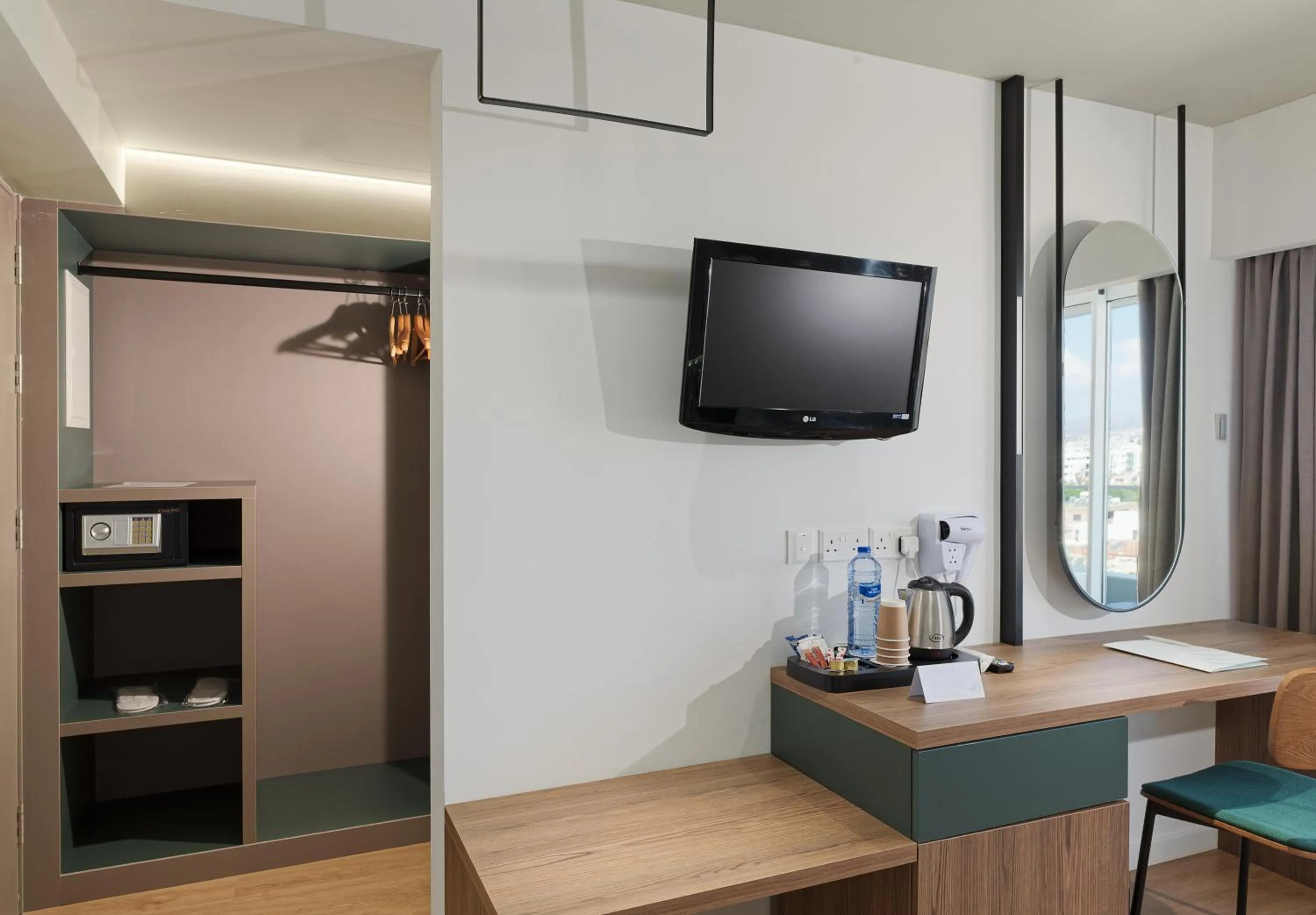 Bedroom in Pefkos City Hotel