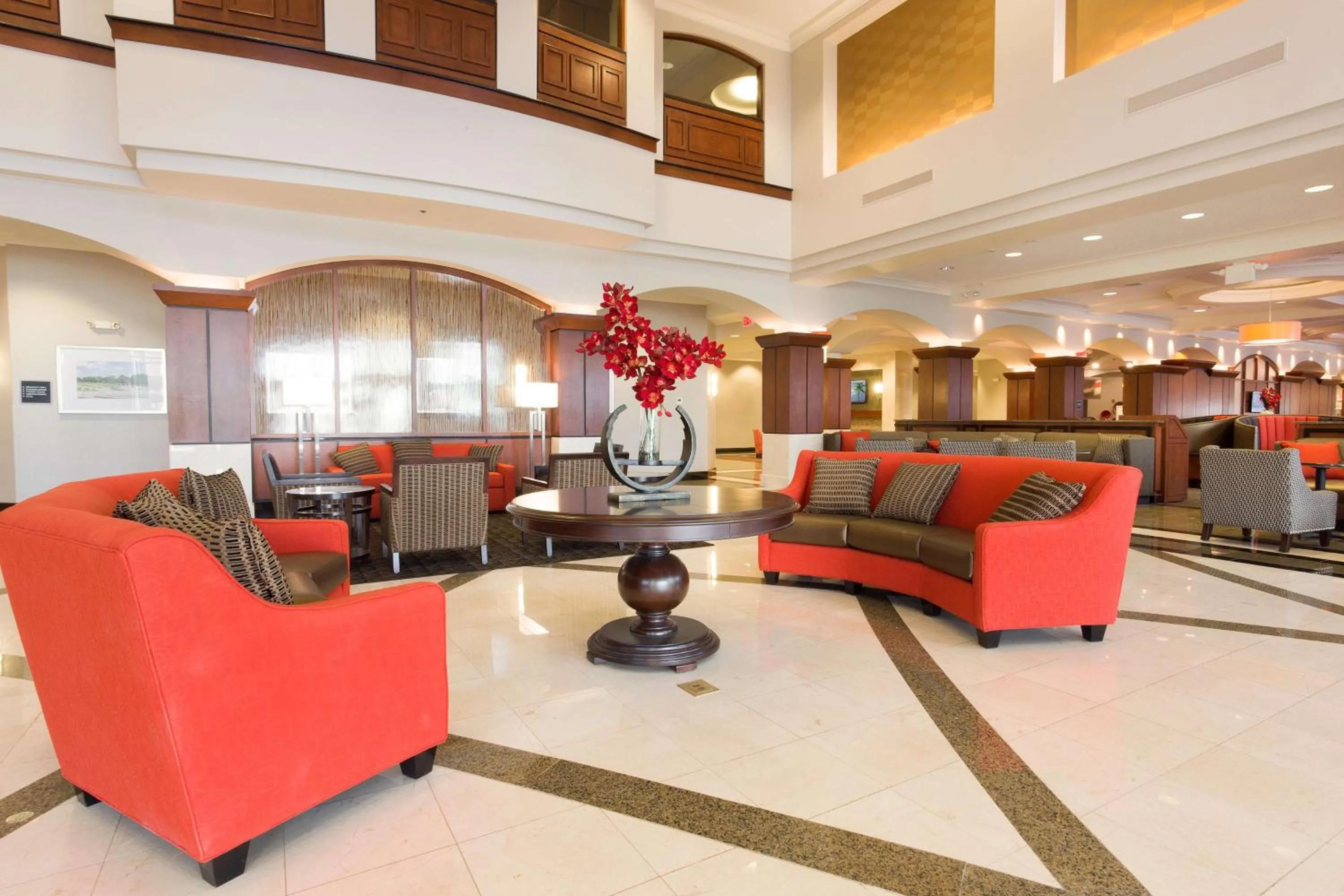 Lobby or reception in Drury Plaza Hotel Indianapolis Carmel