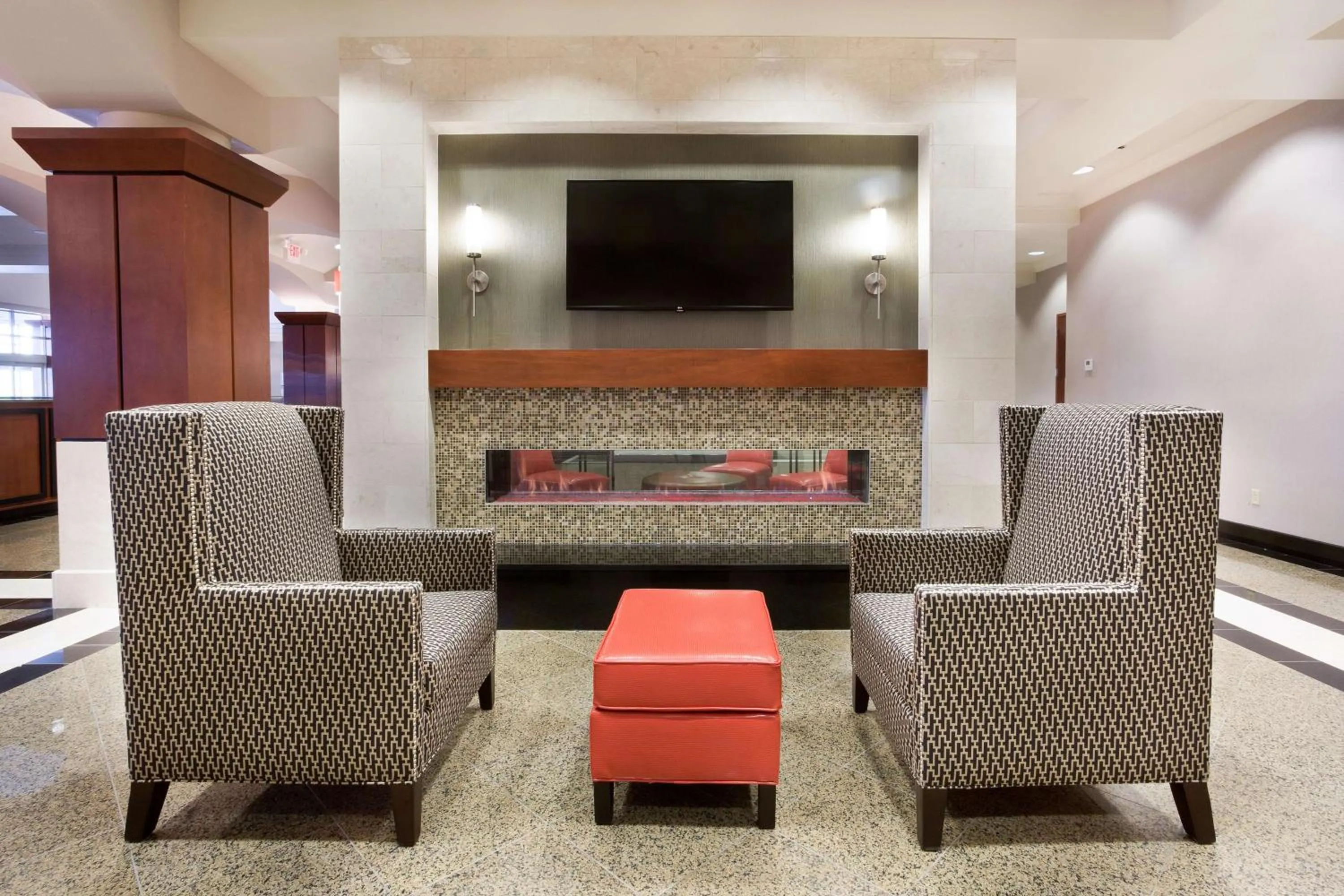 Lobby or reception in Drury Plaza Hotel Indianapolis Carmel