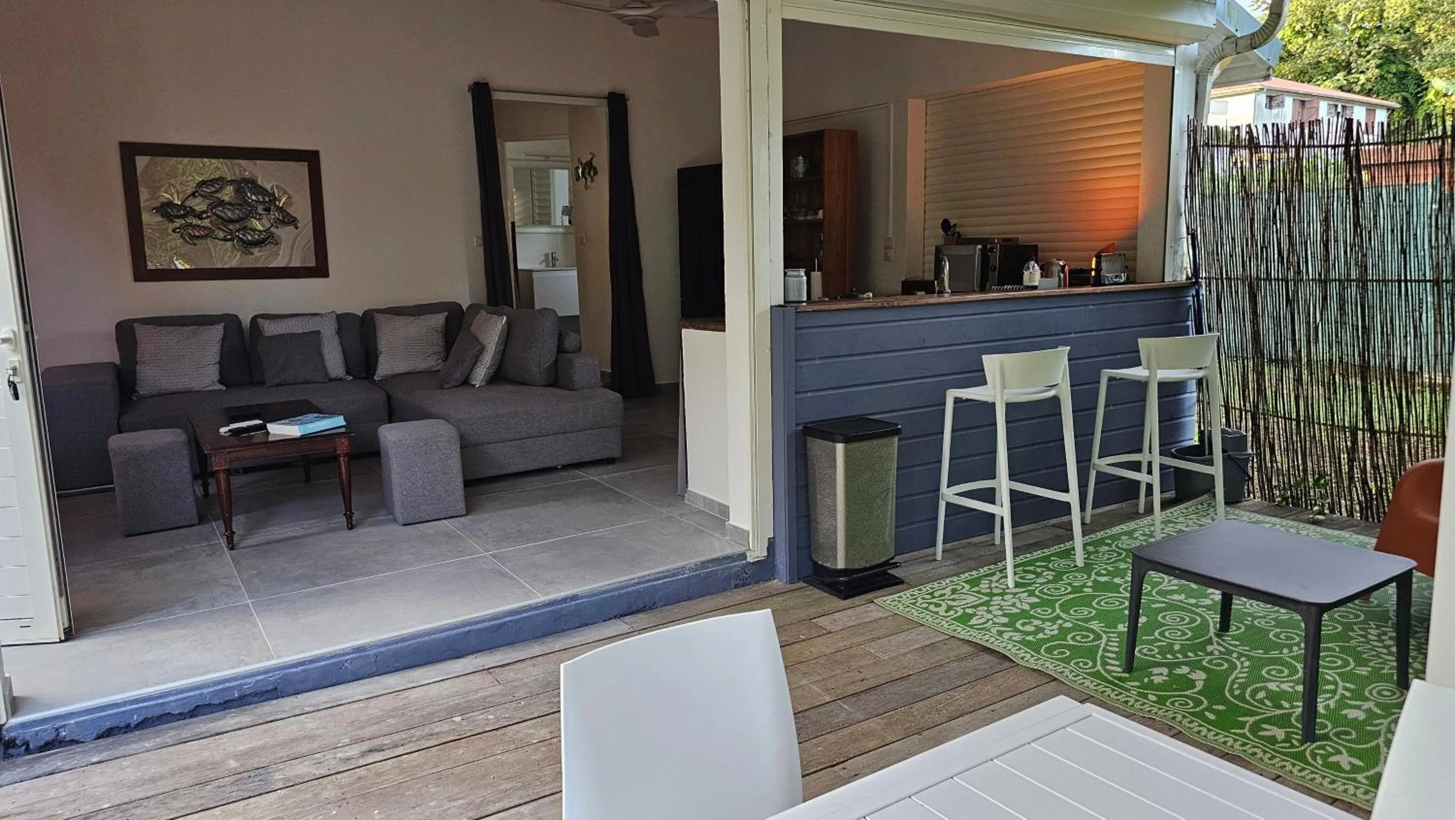 Patio in Habitation Villa Les Cassias