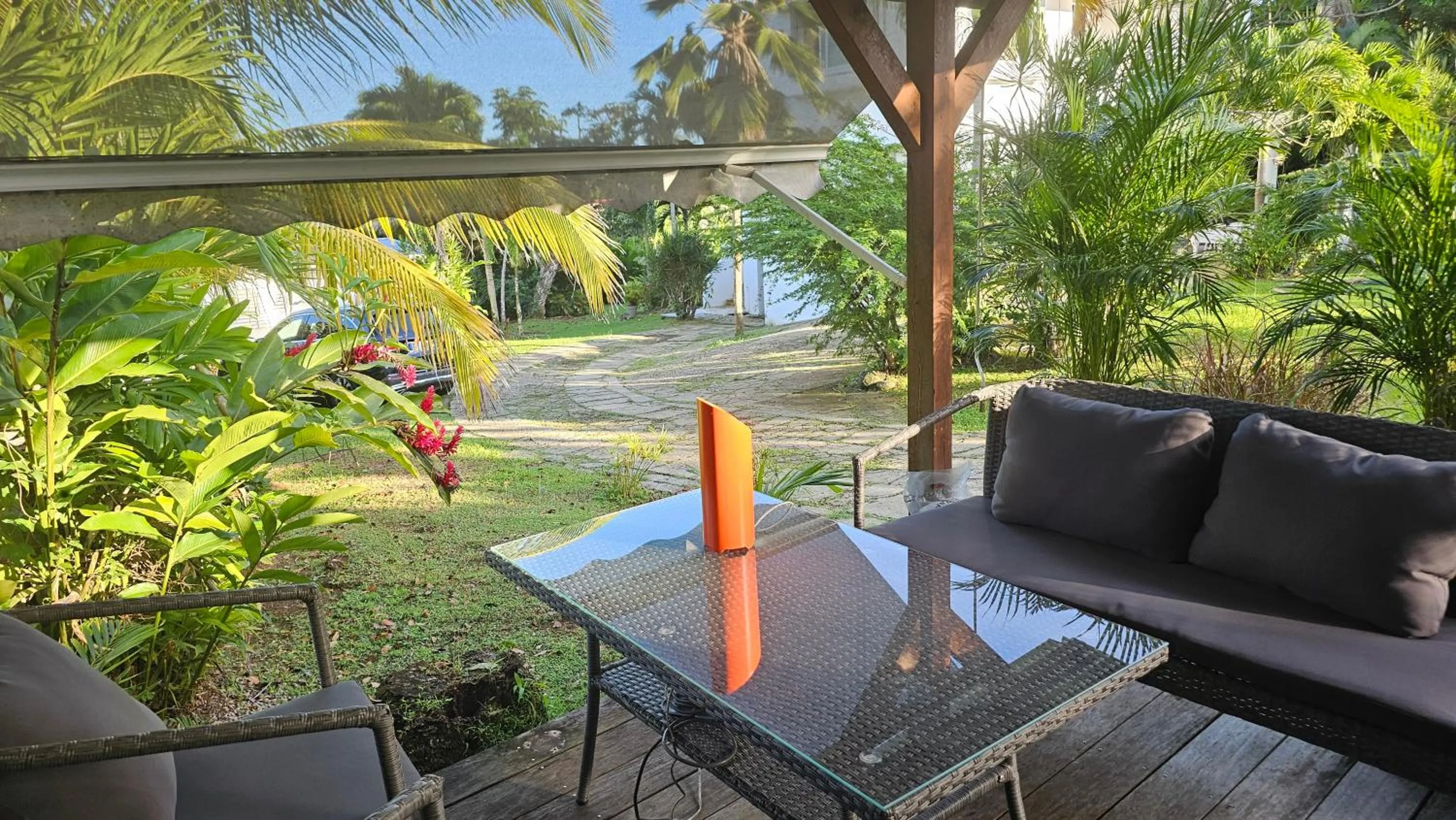 Patio in Habitation Villa Les Cassias