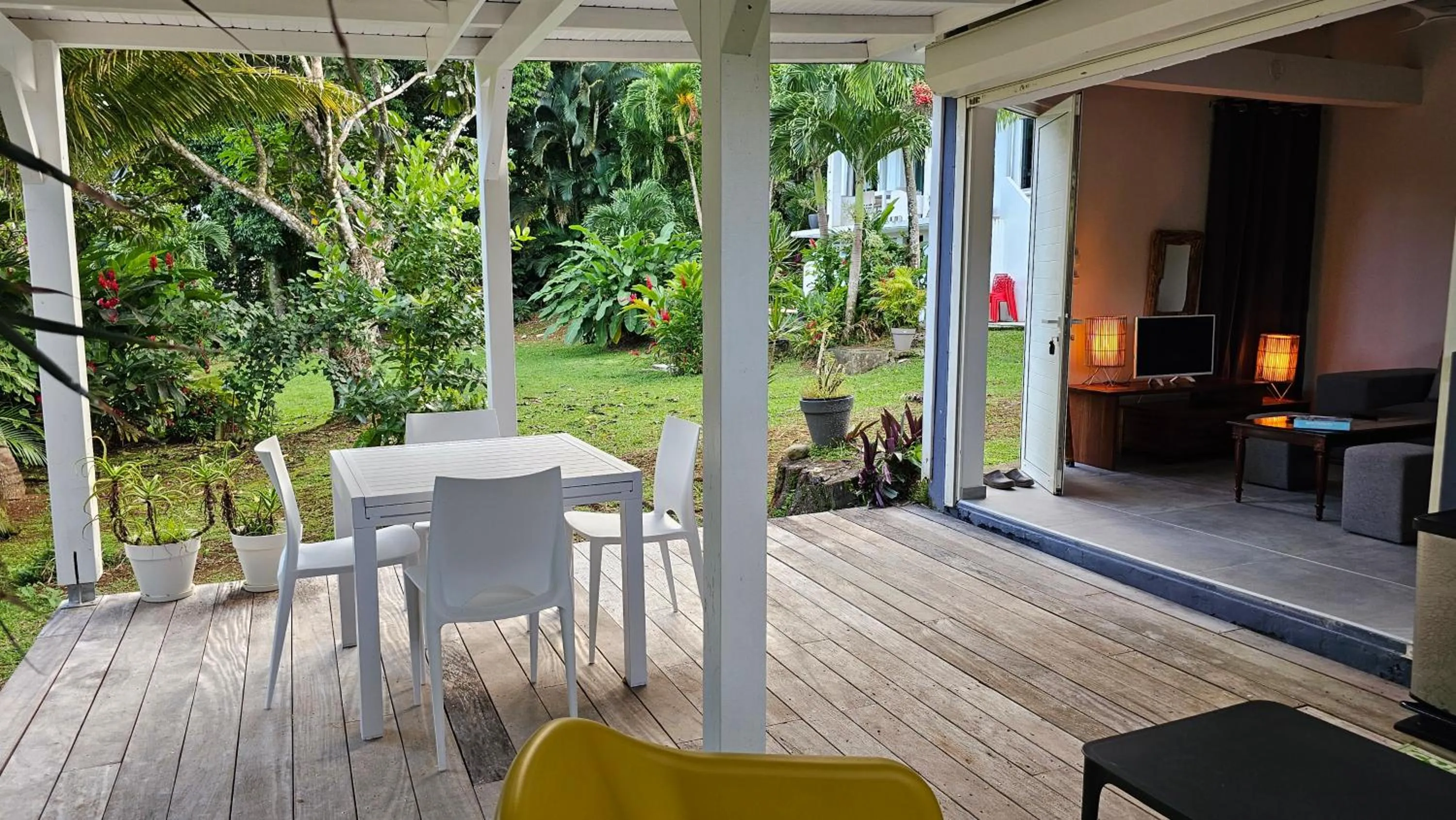 Patio in Habitation Villa Les Cassias