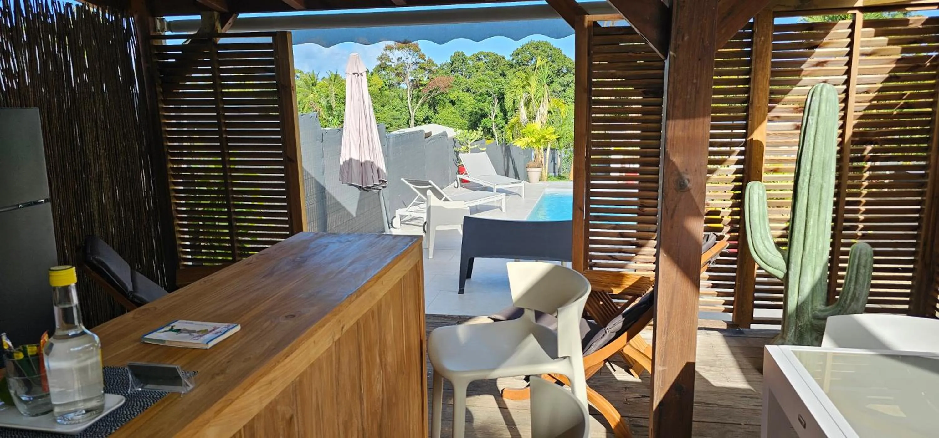 Patio in Habitation Villa Les Cassias