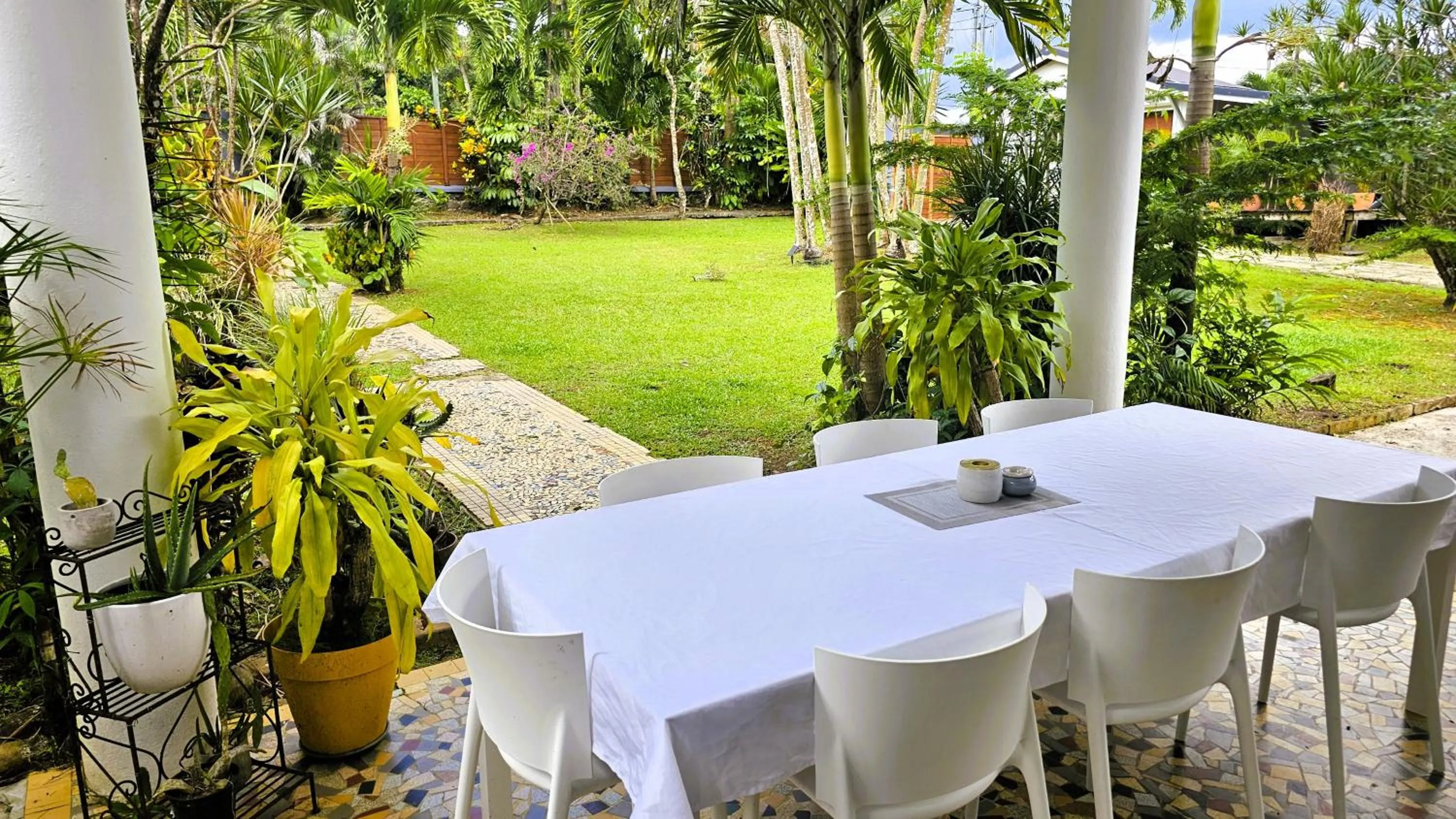 Decorative detail in Habitation Villa Les Cassias