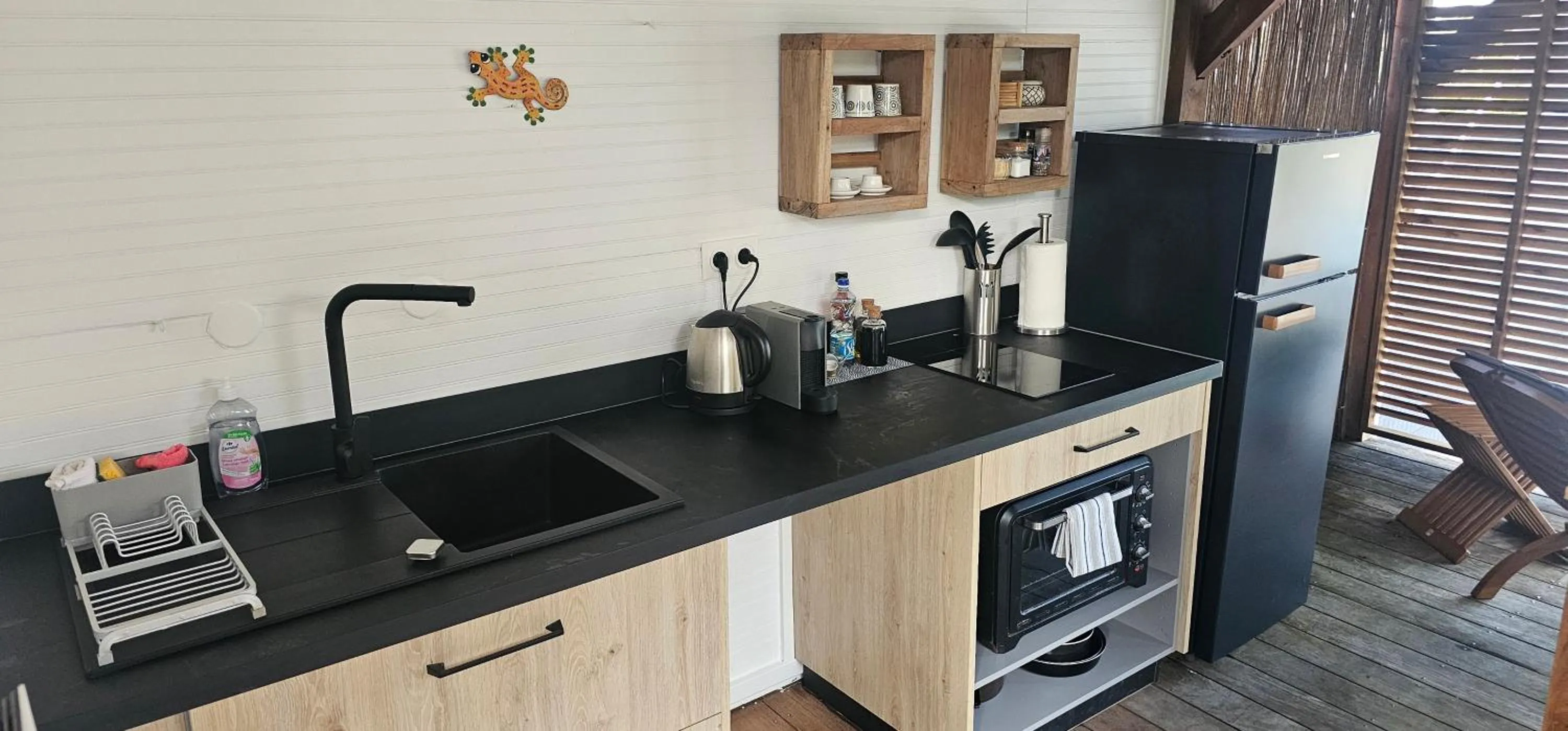kitchen in Habitation Villa Les Cassias