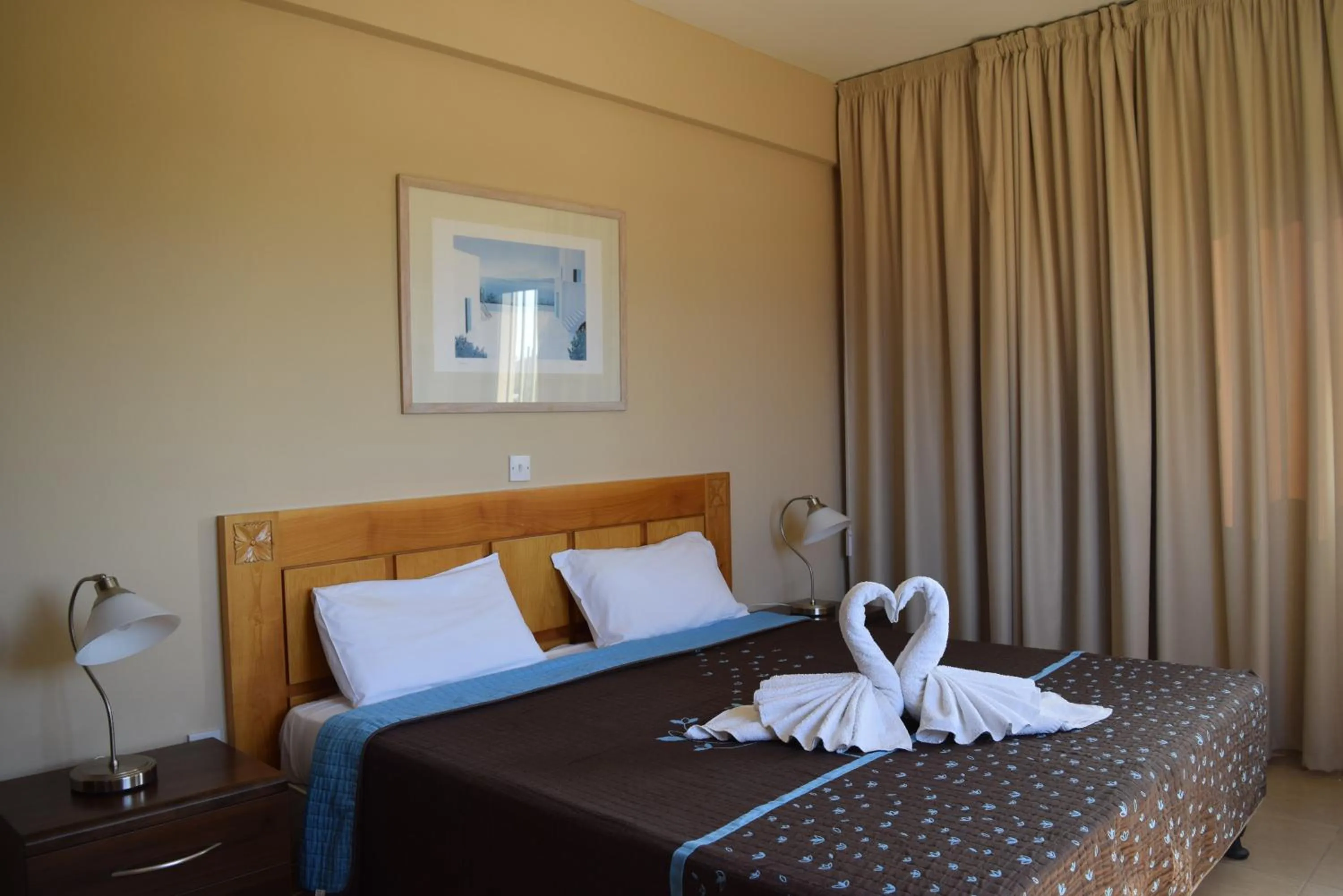 Bedroom, Bed in Anna Hotel Apartments